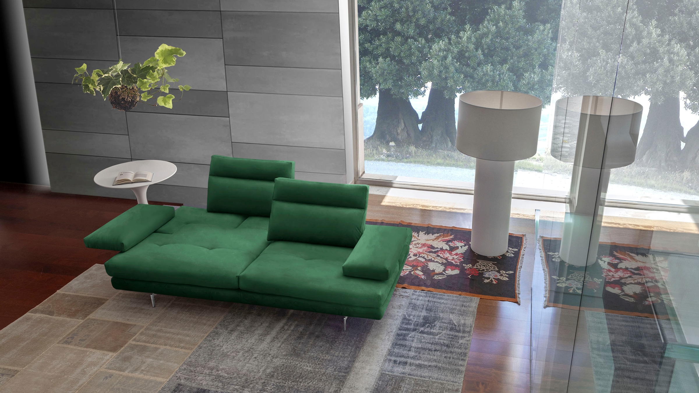 3,5-Sitzer »Toby Wing, italienisches Designsofa mit erstklassigem Sitzkomfort«,...