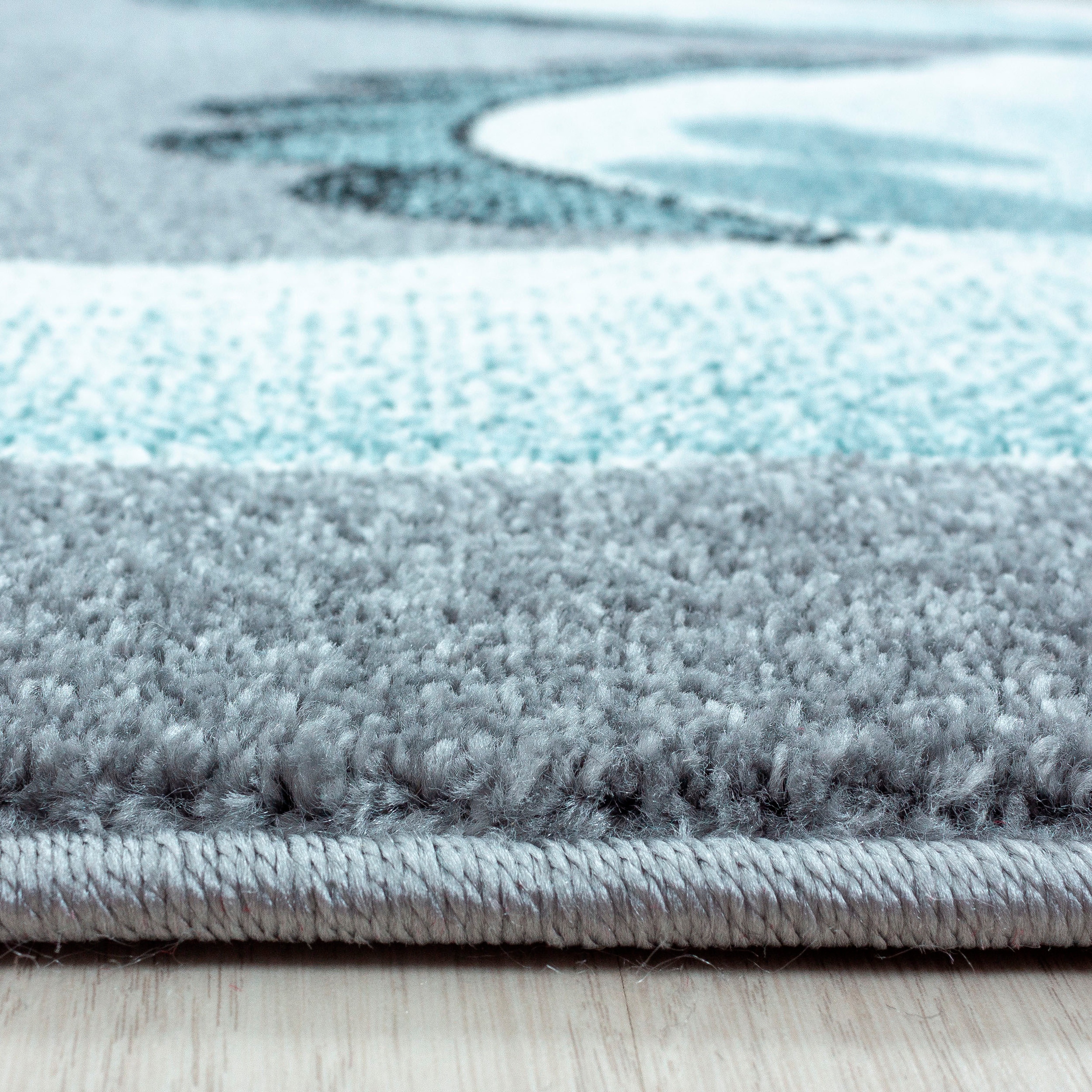 Ayyildiz Teppiche Kinderteppich »Bambi 840«, rund, 11 mm Höhe, auch in rechteckig, Drachen Motiv, Kurzflor
