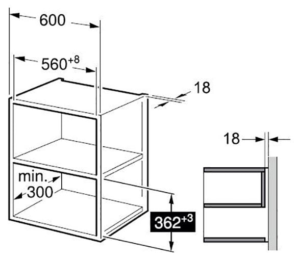 BEKO Einbau-Mikrowelle »BMGB 20212 B«, Mikrowelle-Grill