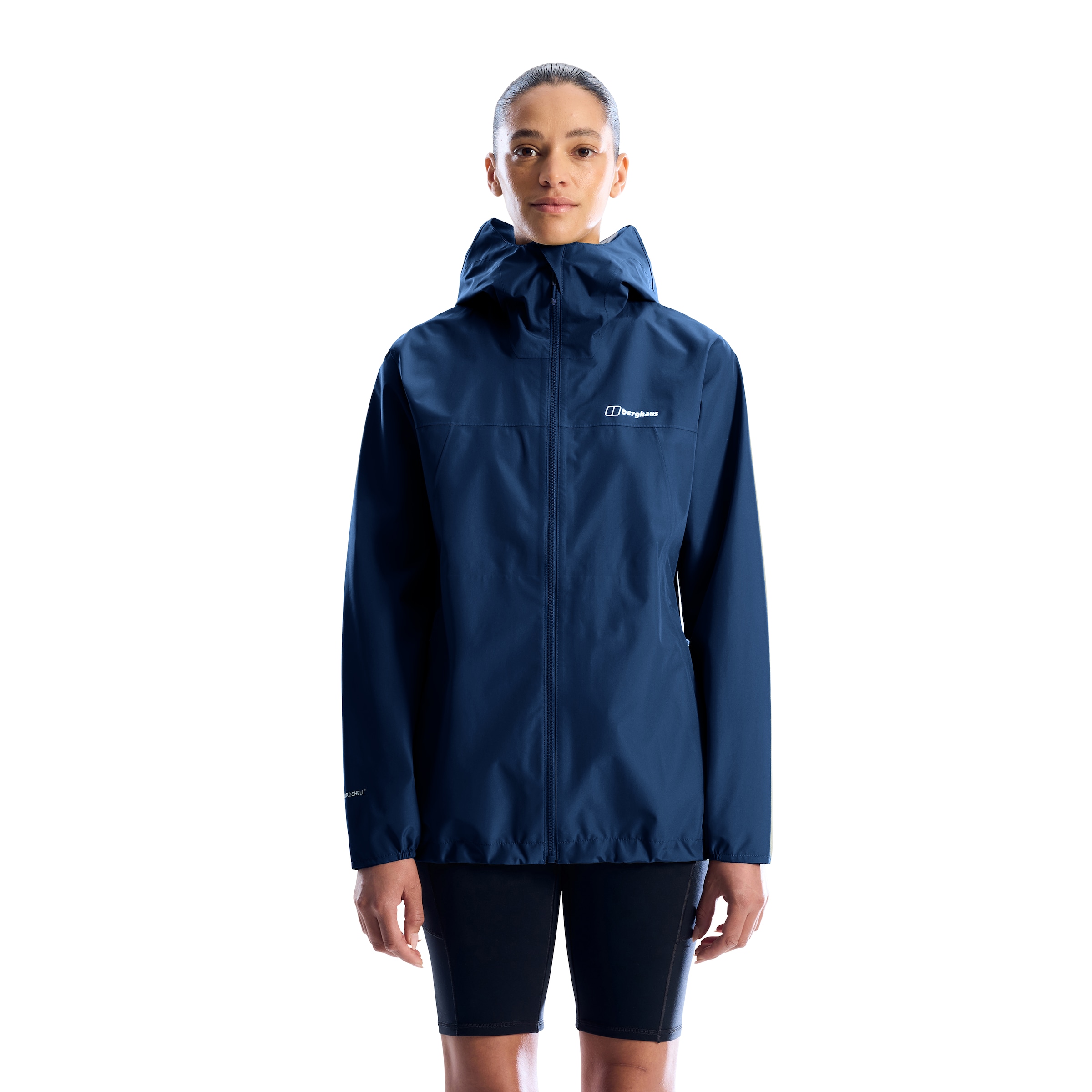 Berghaus Funktionsjacke »W DELUGE PRO 3.0 JKT« mit zwei Reißverschlusstaschen, atmungsaktiv, aus Polyester