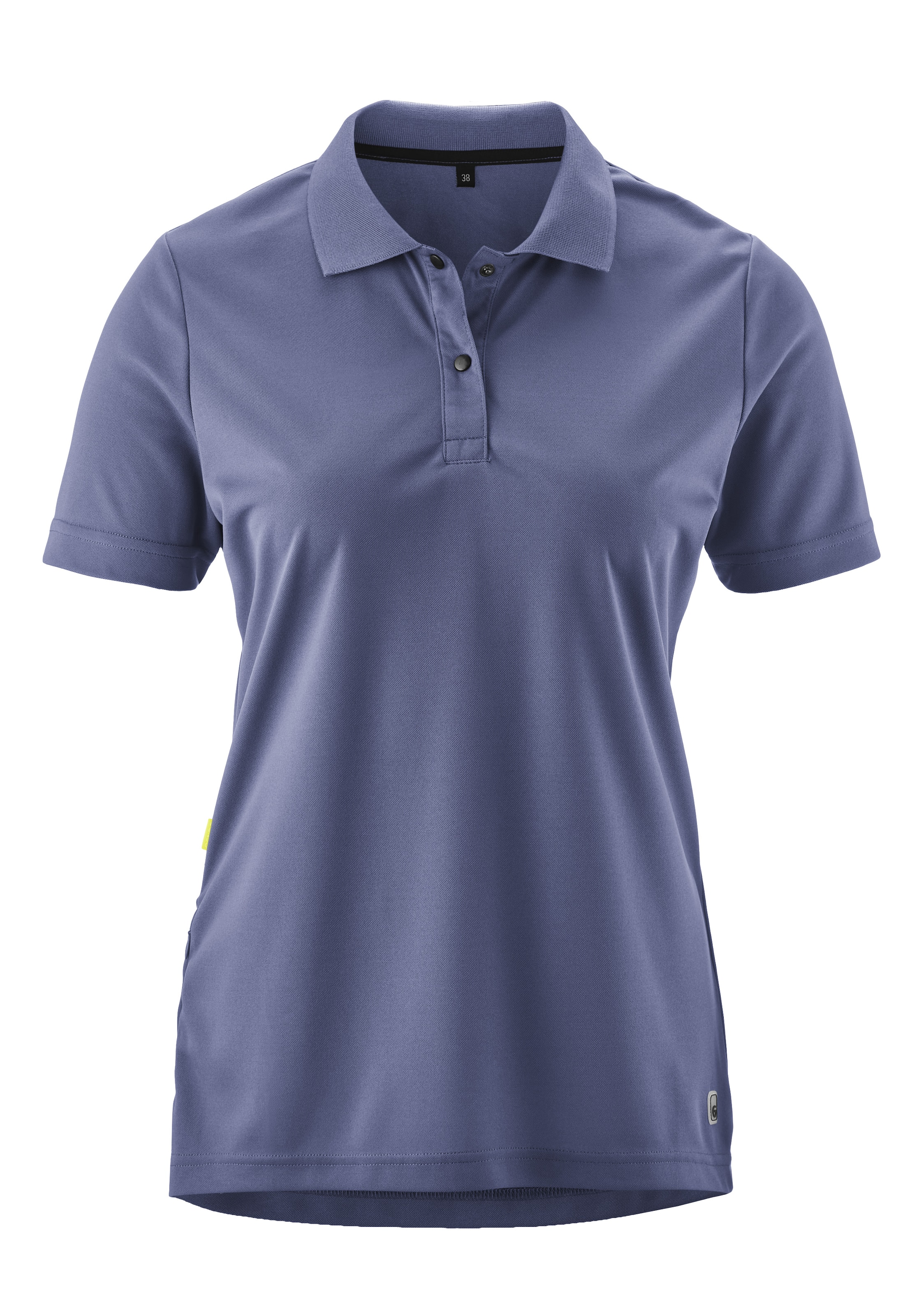 Gonso Radtrikot »Pederoa«, Damen Radshirt, Polo-Shirt mit Spitzkragen, mit Rückentasche