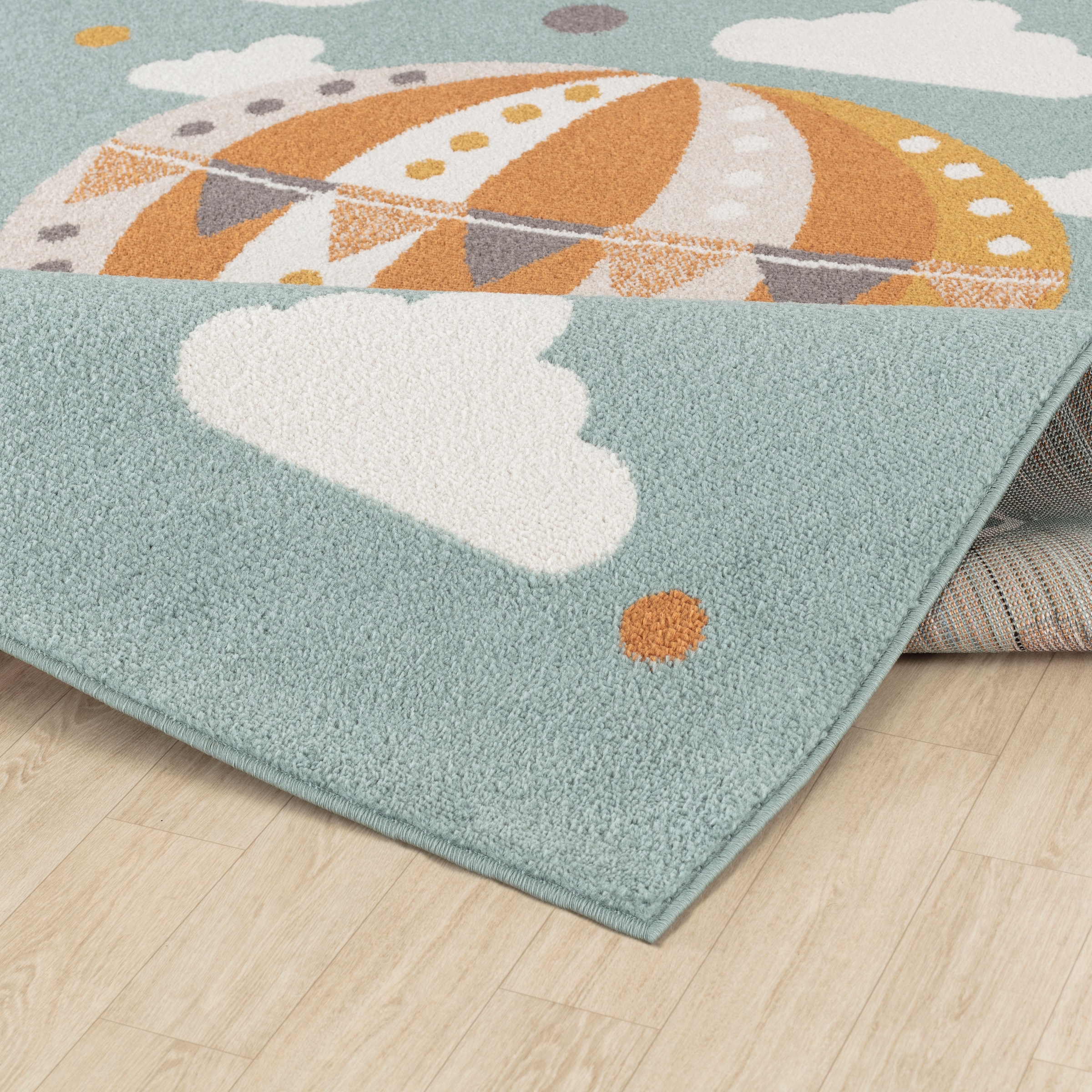 Livabliss Teppich »CENON« rund 12,7 mm Höhe Kinderteppich mit kreativem und farbenfrohem Design