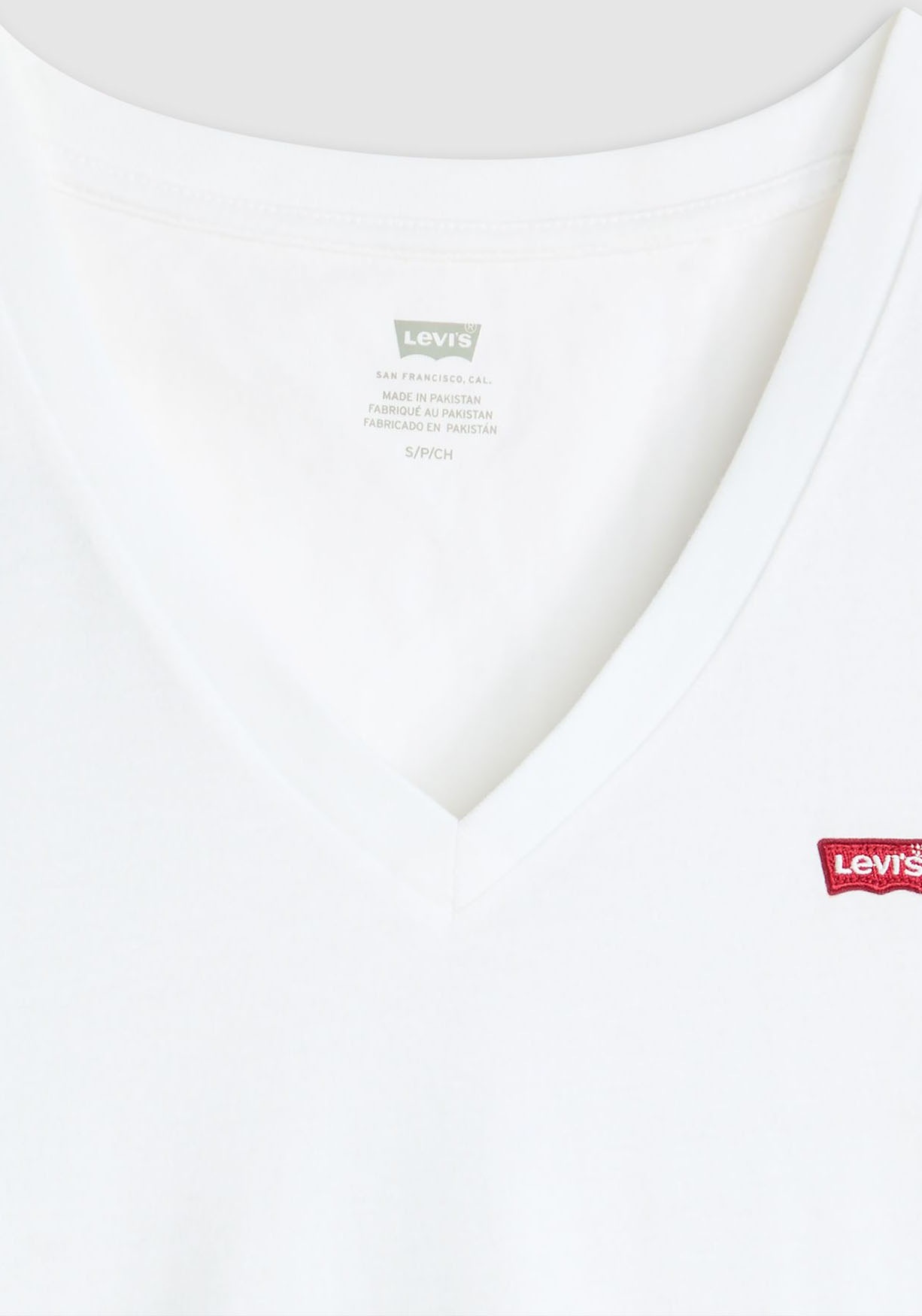 Levi's® T-Shirt »VNECK TEE 2 PACK«, (Packung, 2 tlg.)