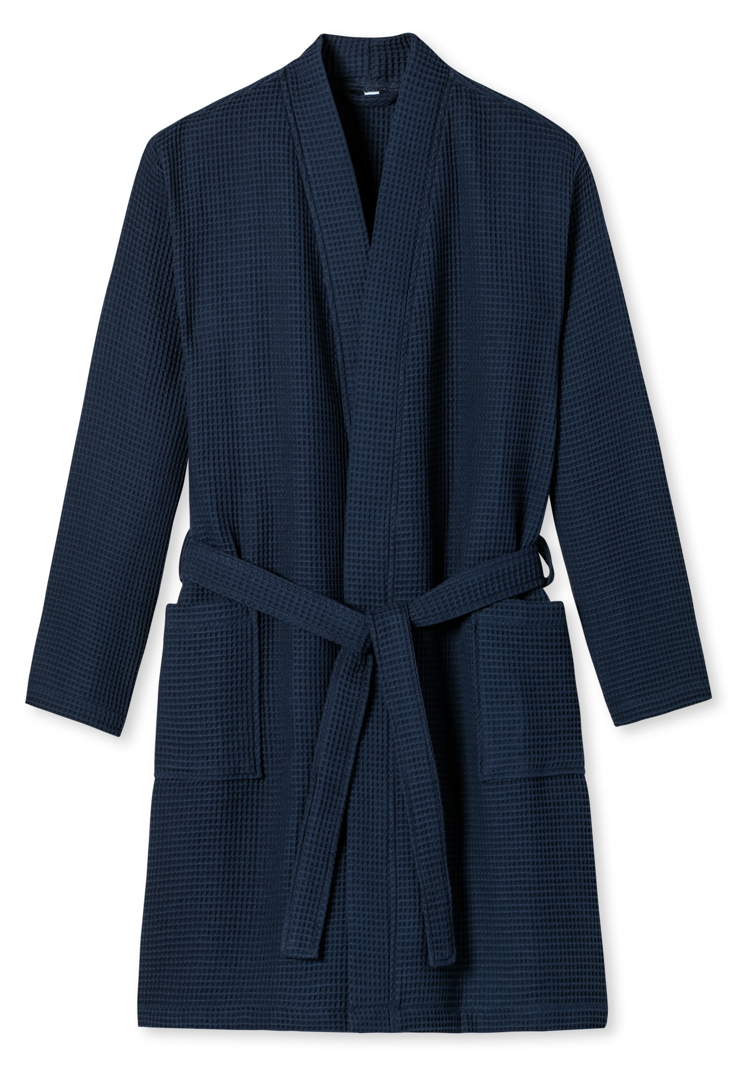 Schiesser Herrenbademantel »Essentials«, mit Bindekordel, Kimono-Schnitt