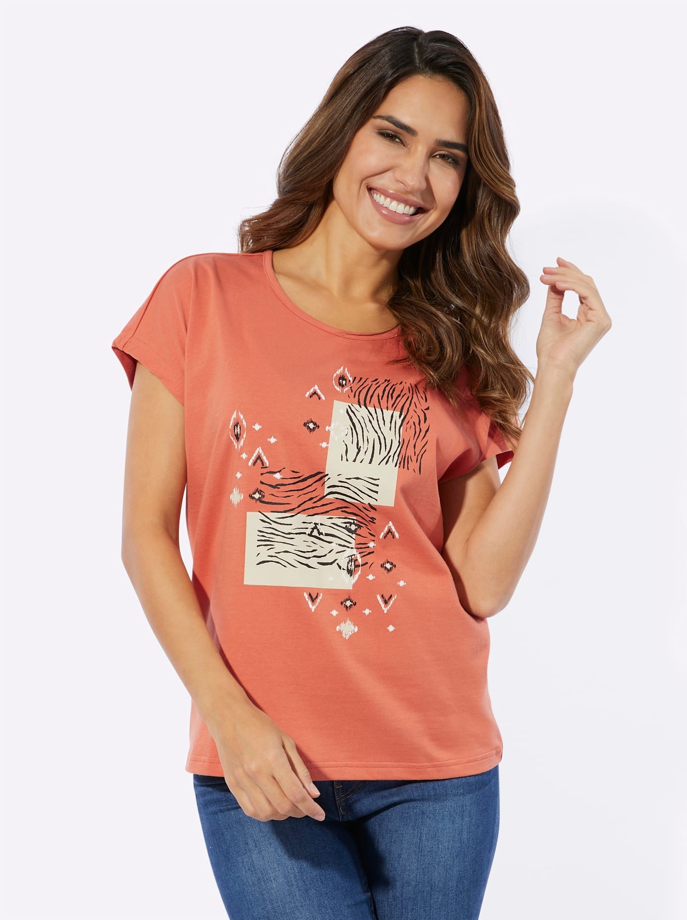 Classic Basics Rundhalsshirt »Rundhals-Shirt«, (1 tlg.)