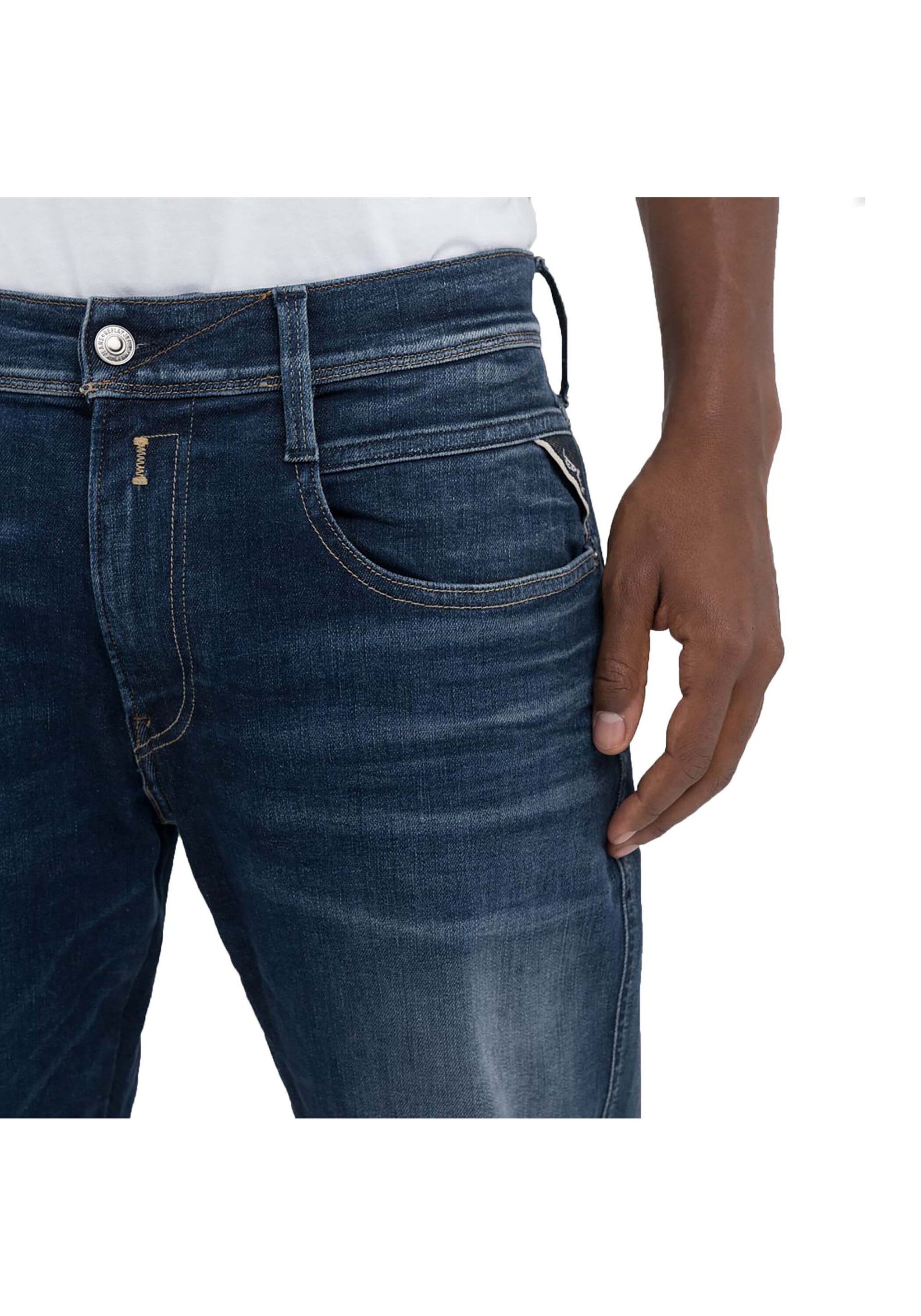 Replay Regular-fit-Jeans »Jeans Hyperflex Stretch ANBASS«