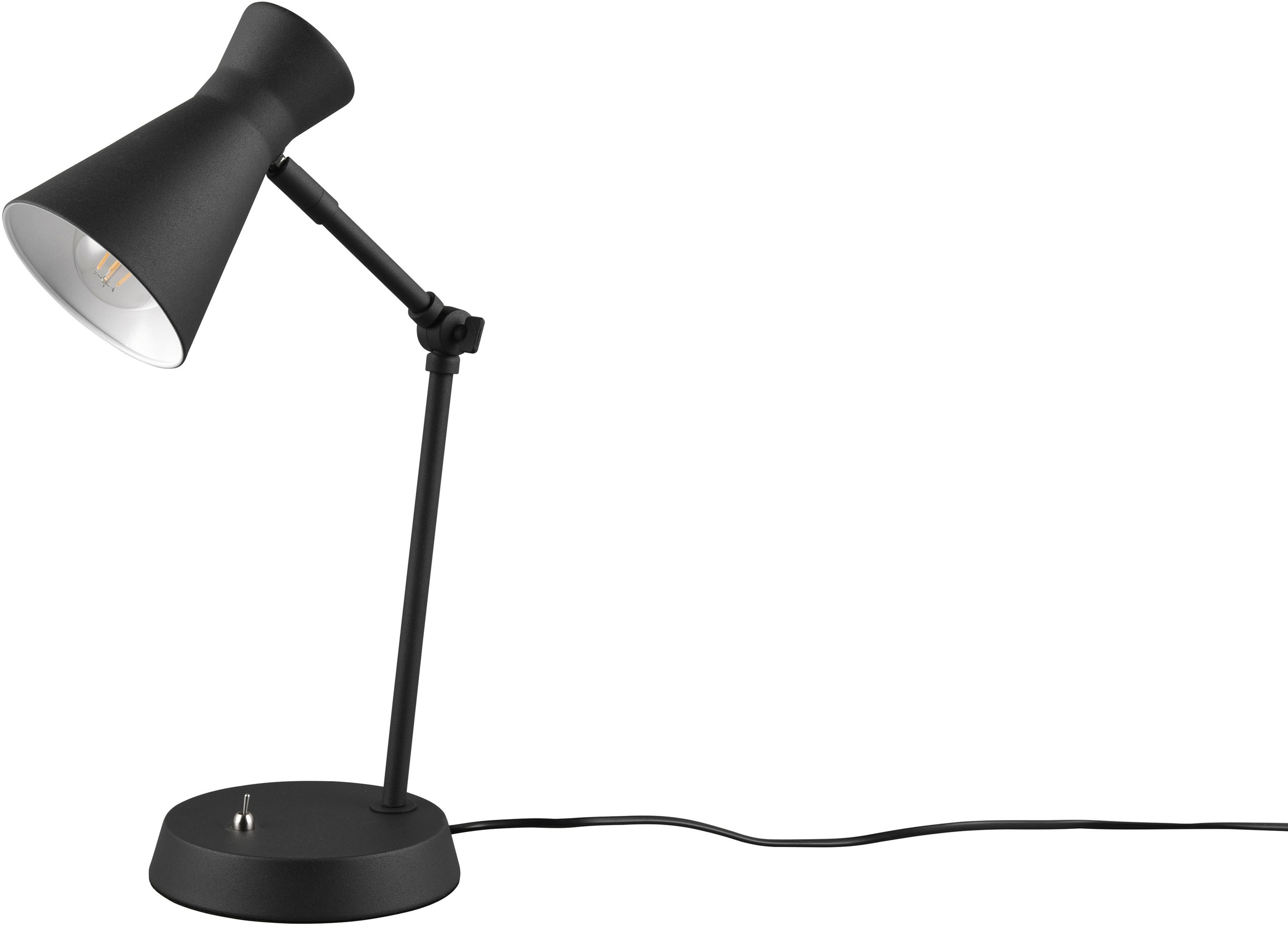 XXL kaufen Garantie verstellbar 3 Leuchten 1 mit Tischlampe TRIO exkl Schreibtischlampe Kippschalter, Leuchtmittel flammig-flammig, »Enzo«, E27 online | (10W), Jahren mit
