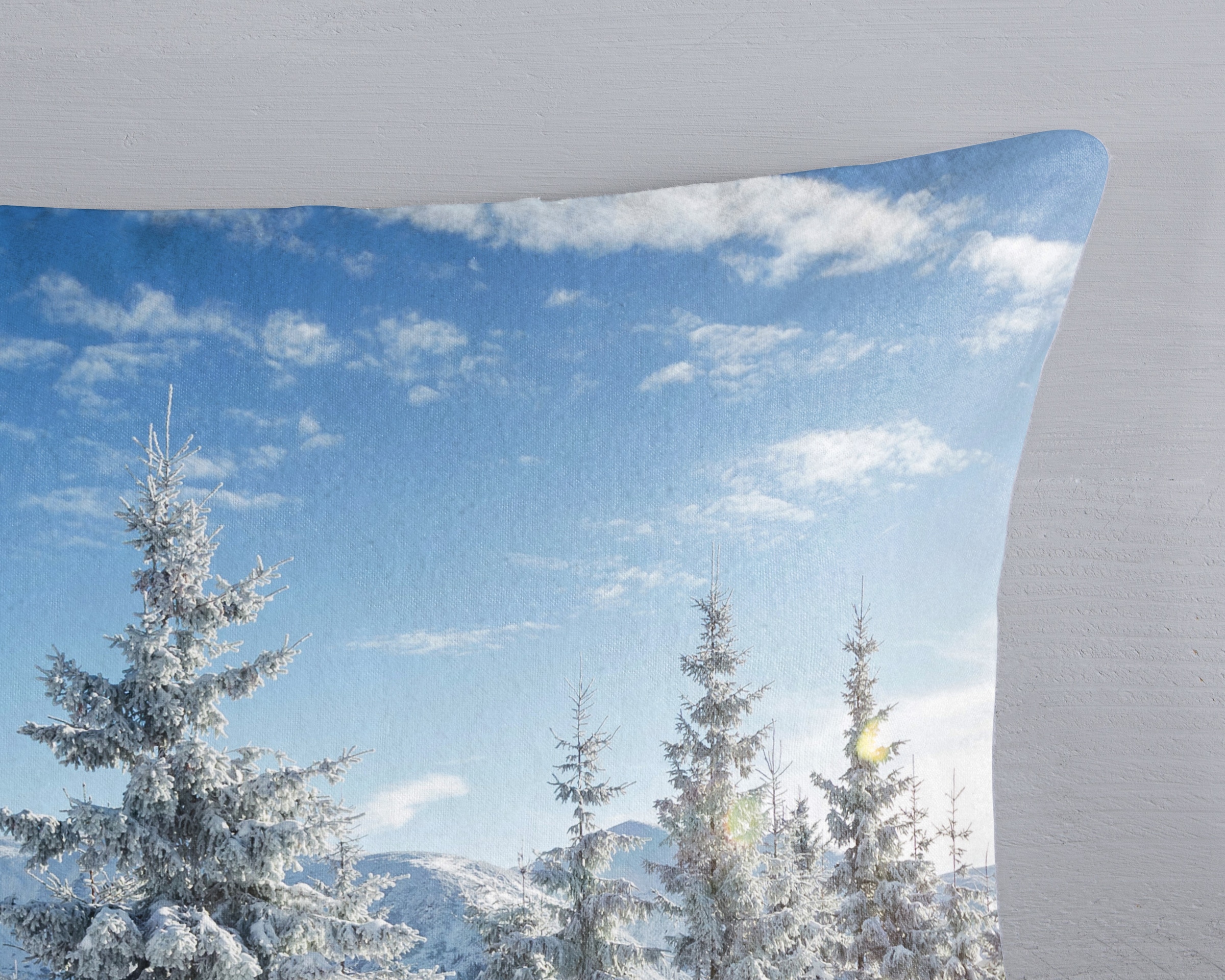 good morning Wendebettwäsche »Albert« 2 Stk. tlg. Flanell, Biber, Winter, Warm, Reißverschluss, Wendeoptik, Schnee