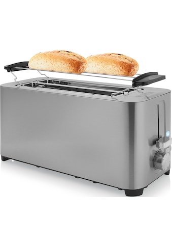 PRINCESS Toaster »142402«, 2 lange Schlitze, 1400 W, Edelstahl, 4 kleine oder 2 große... kaufen