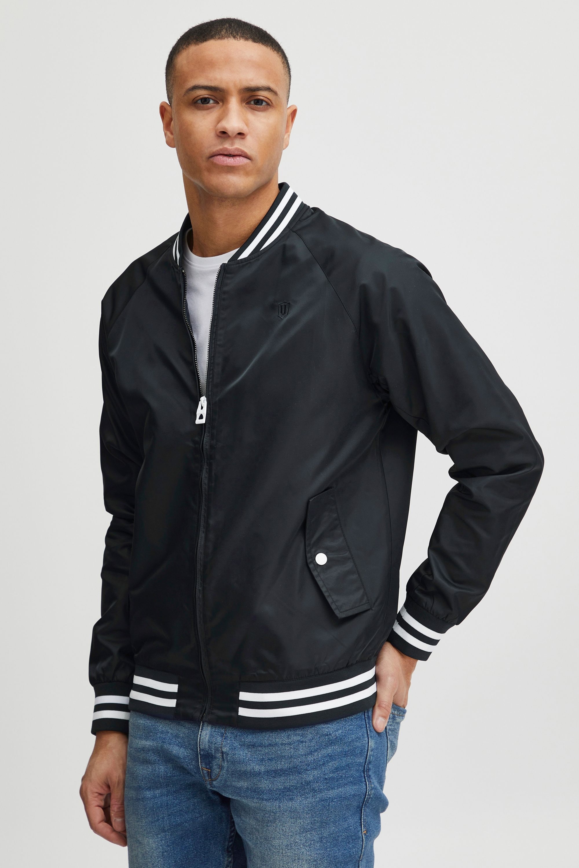 Indicode Collegejacke »Collegejacke IDKevin«, ohne Kapuze
