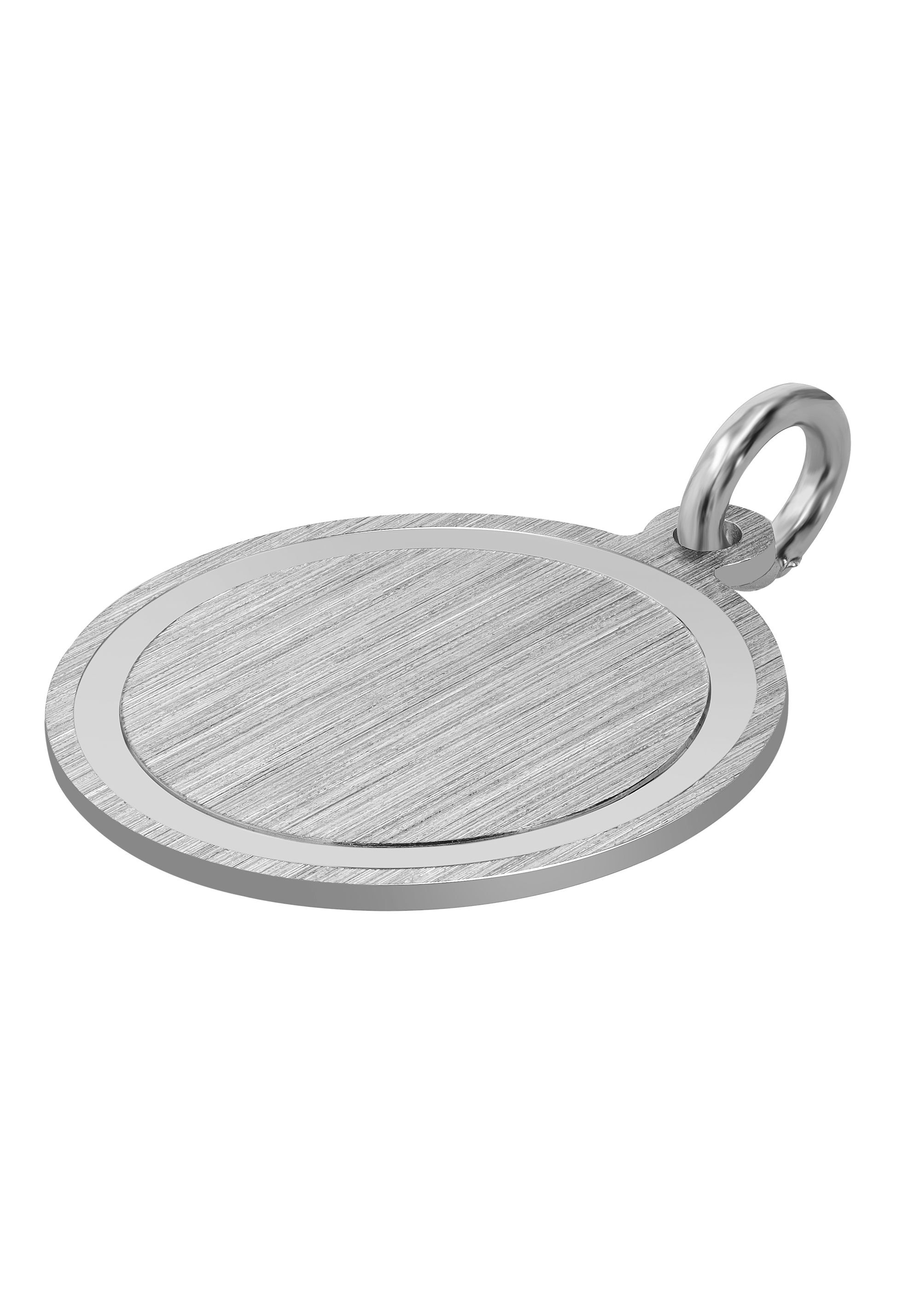 AKZENT Anhänger mit Gravur »"Ailos" aus 925 Sterlingsilber, rhodiniert, langlebig«