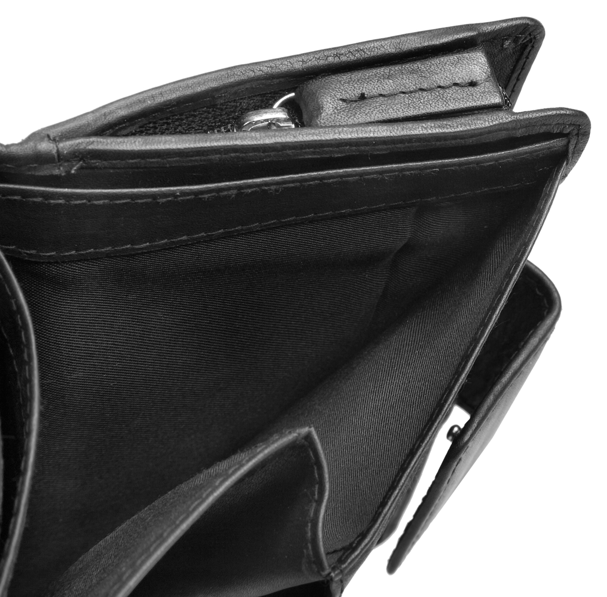 BODENSCHATZ Geldbörse, echt Leder