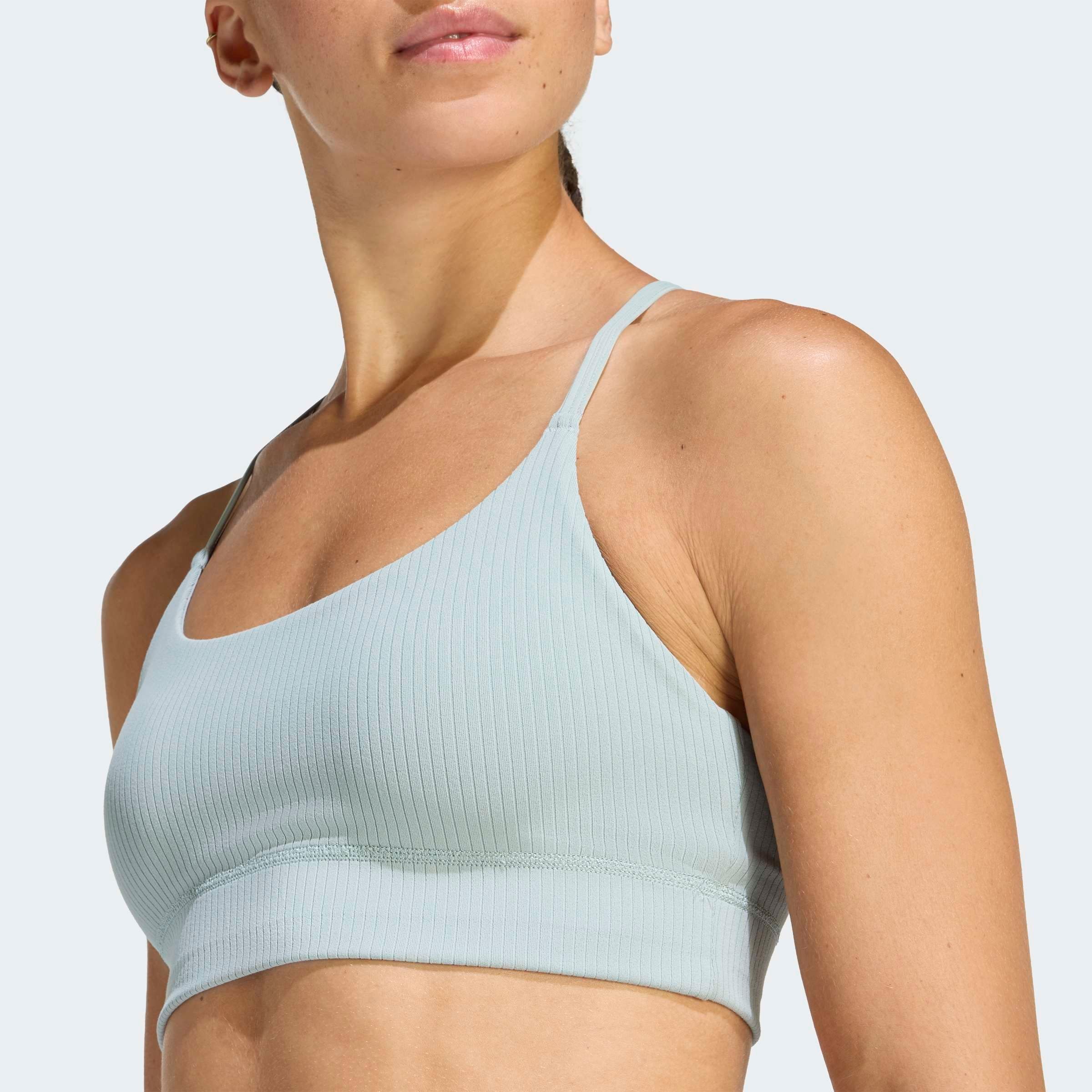 adidas Performance Sport-BH »ADIDAS ALL ME LIGHT SUPPORT RIB BRA LONGLINE«