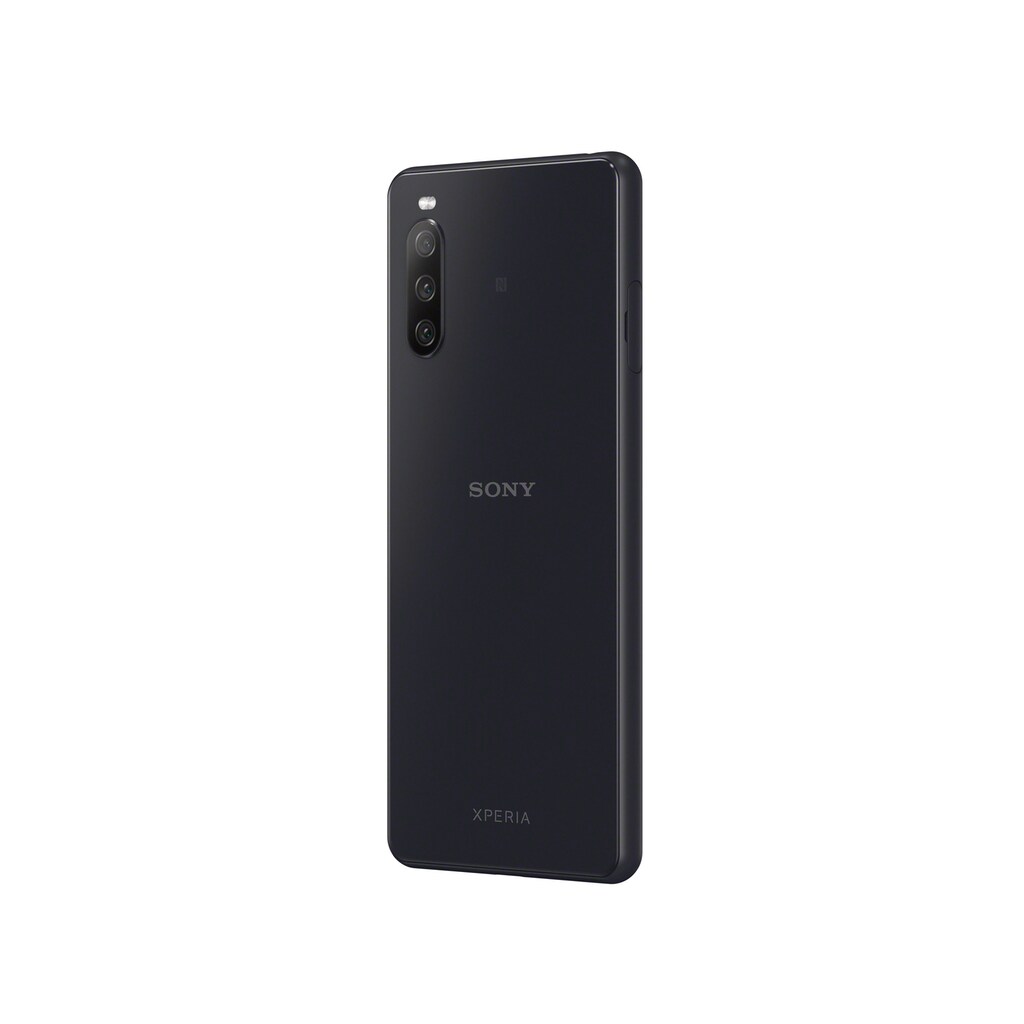 Sony Smartphone »Xperia 10 III«, schwarz, 15,24 cm/6 Zoll, 128 GB Speicherplatz, 8 MP Kamera, ohne Netzteil