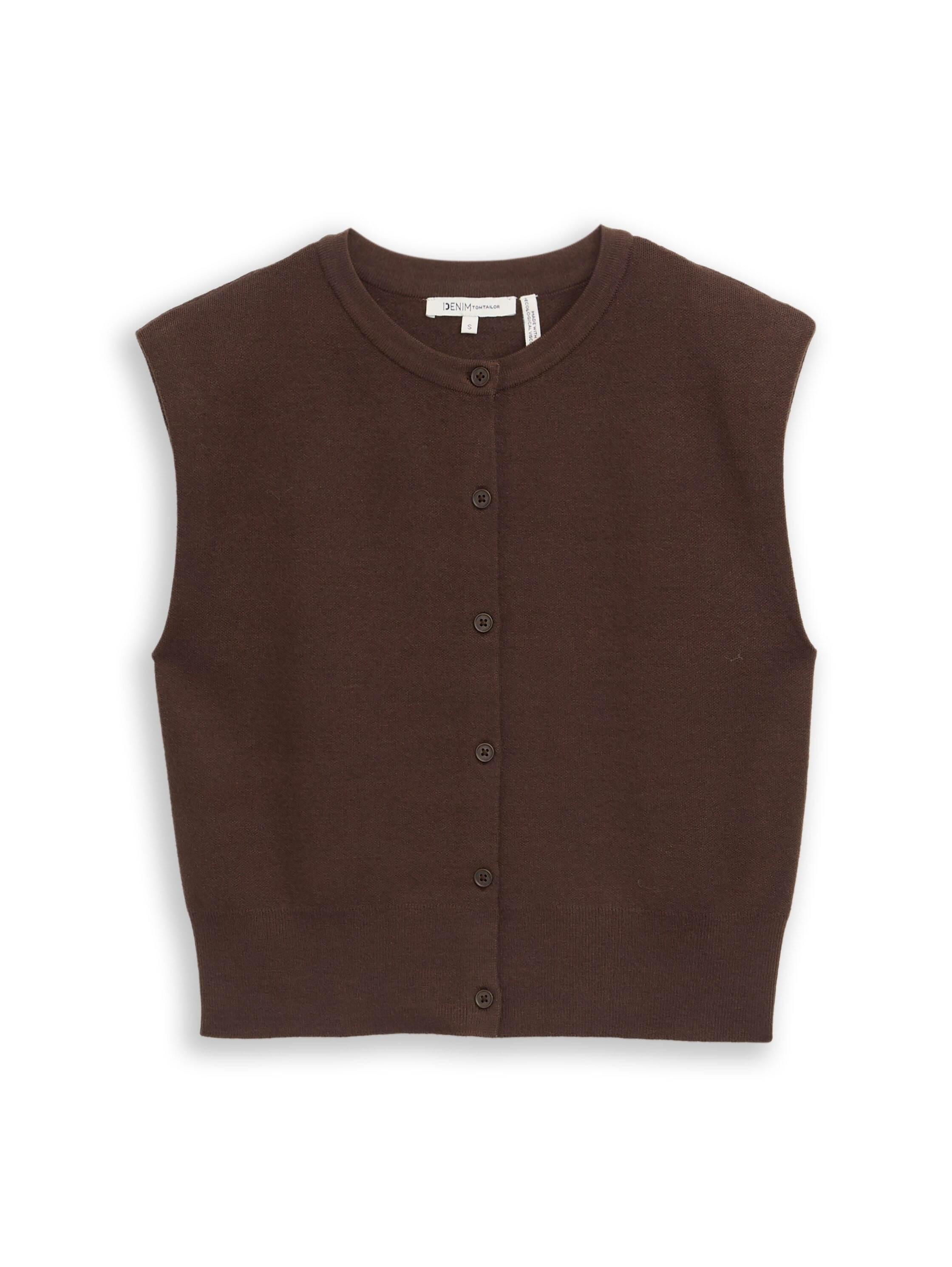 TOM TAILOR Denim Cardigan mit Knopfleiste