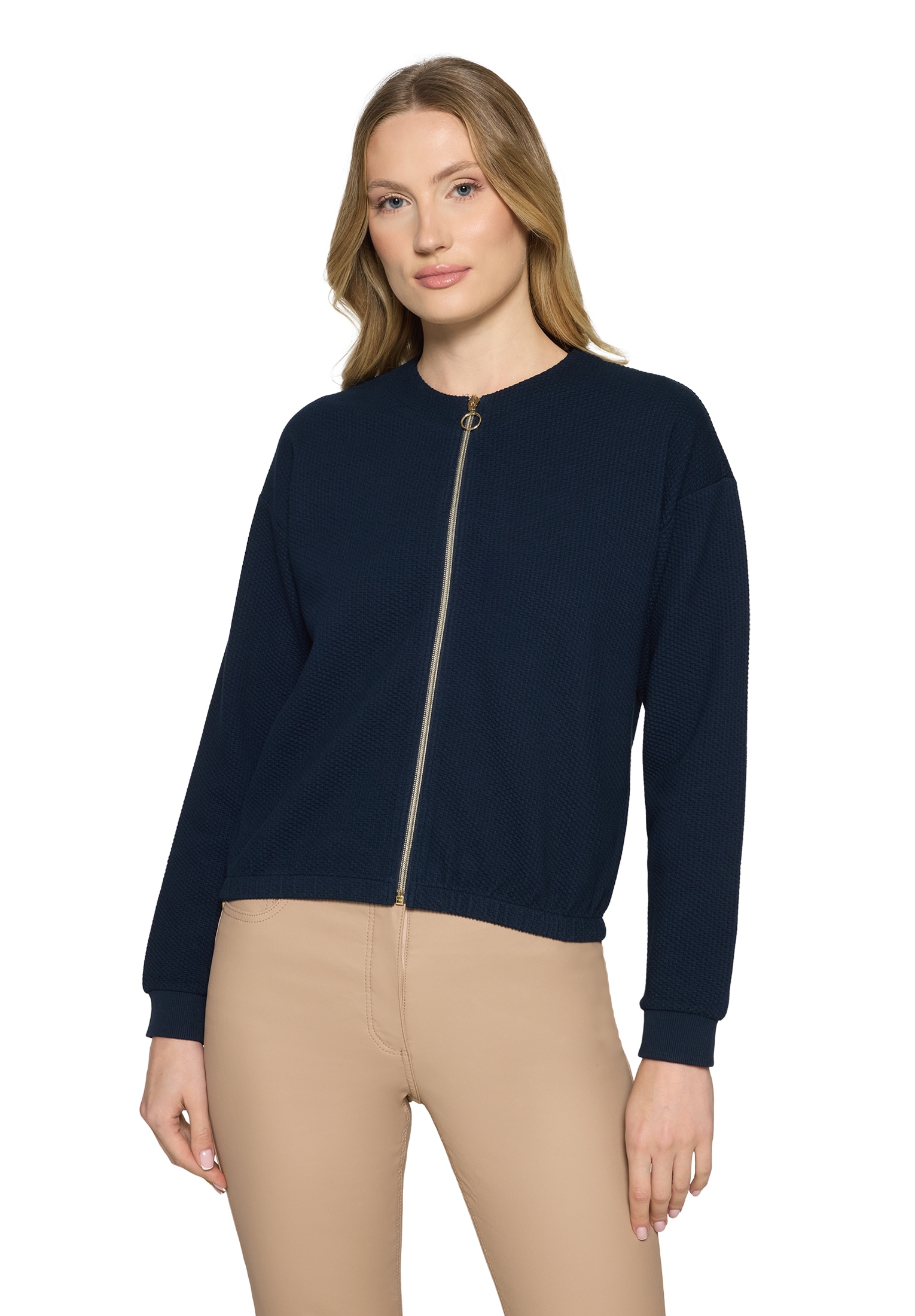 Betty Barclay Sweatshirt »Shirtjacke mit Struktur«
