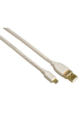 Hama Mini-USB-2.0-Kabel, vergoldet, doppelt geschirmt, 1,8m kaufen