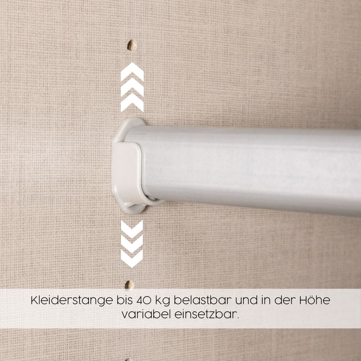 rauch Schwebetürenschrank »AURELIO Kleiderschrank Garderobe TOPSELLER OTTO´s CHOICE«, 3 verschiedene Ausstattungsvarianten Griffe aus Metall MADE IN GERMANY
