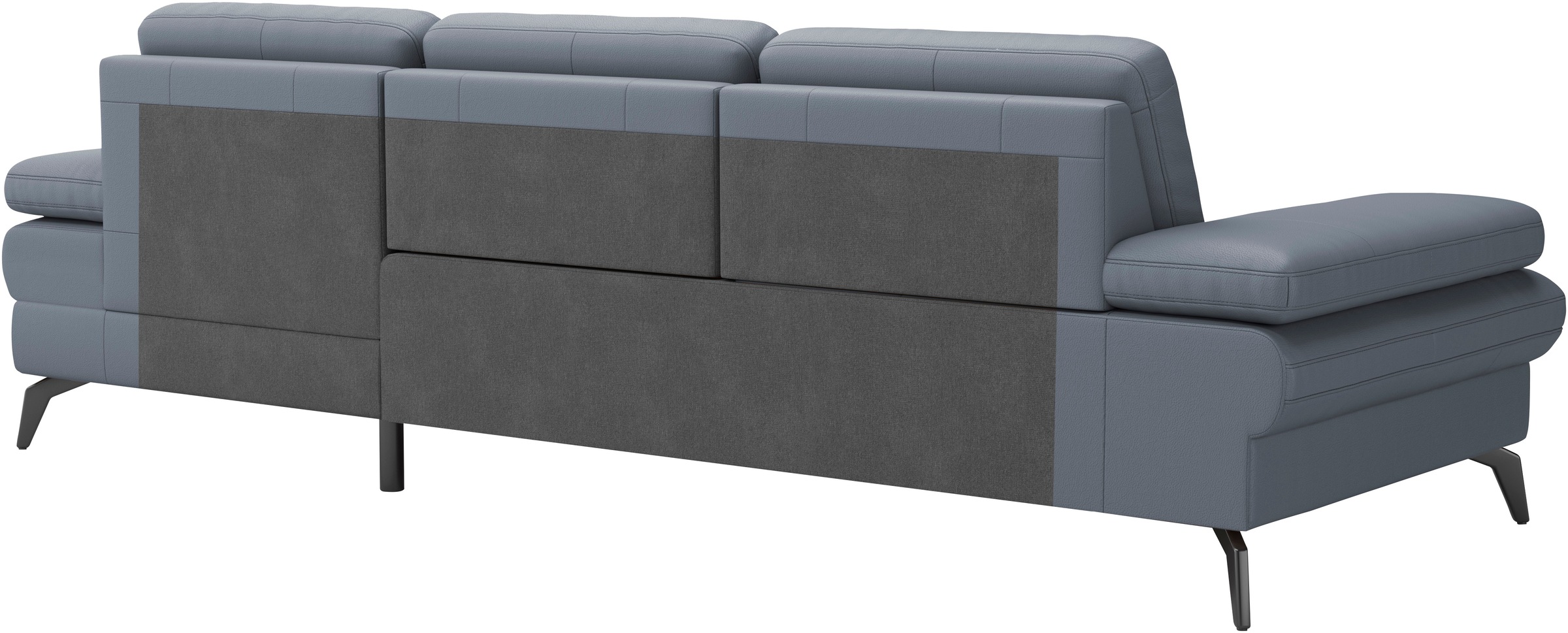 sit&more Ecksofa »Morris L-Form, inkl. Sitztiefenverstellung«, wahlweise mit Armteilverstellung, Bettfunktion & Bettkasten