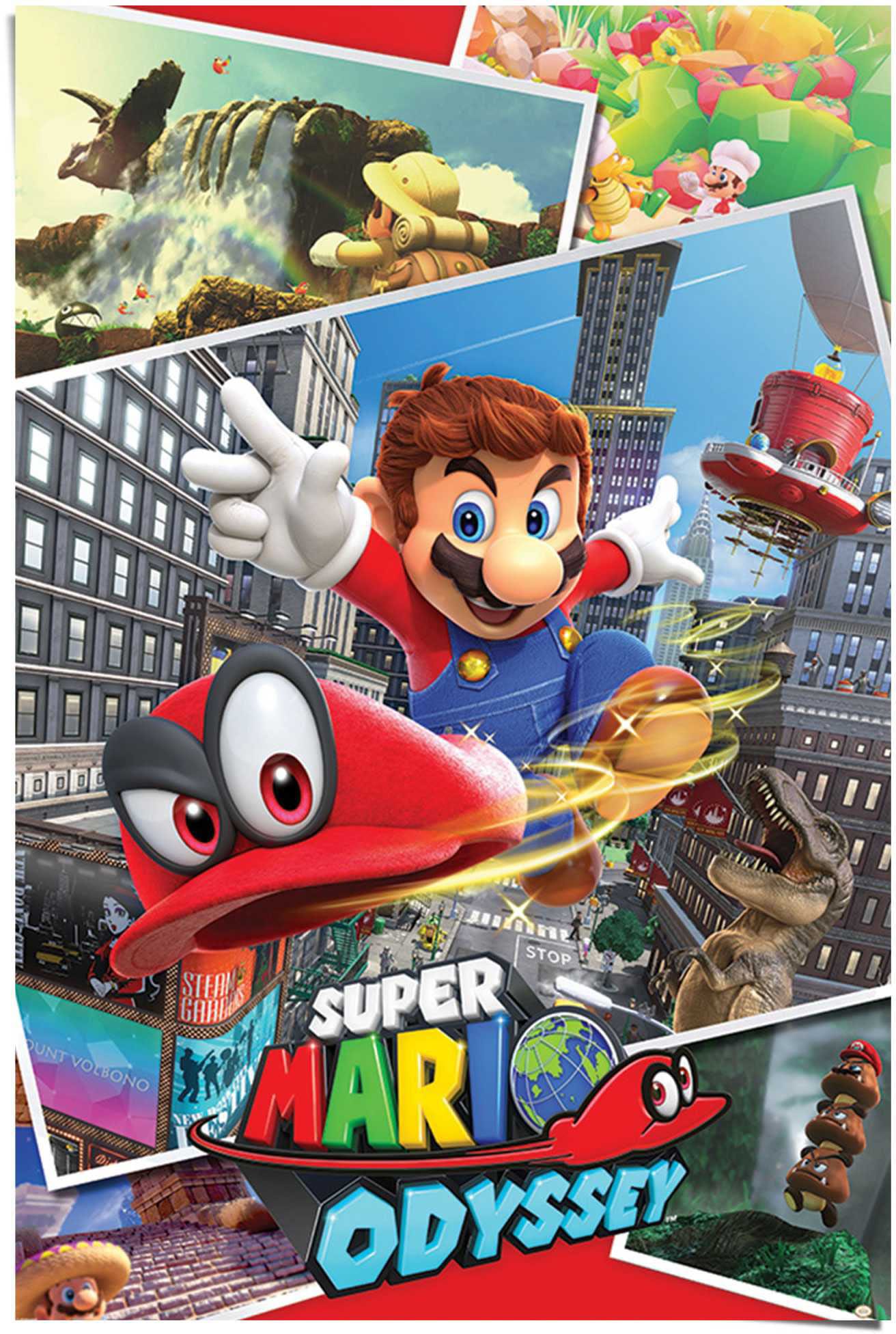 Reinders! Poster »Super Mario Odyssey«, (1 St.)