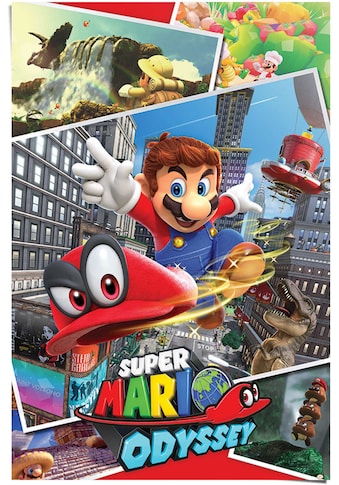 Poster »Super Mario Odyssey«, (1 St.)