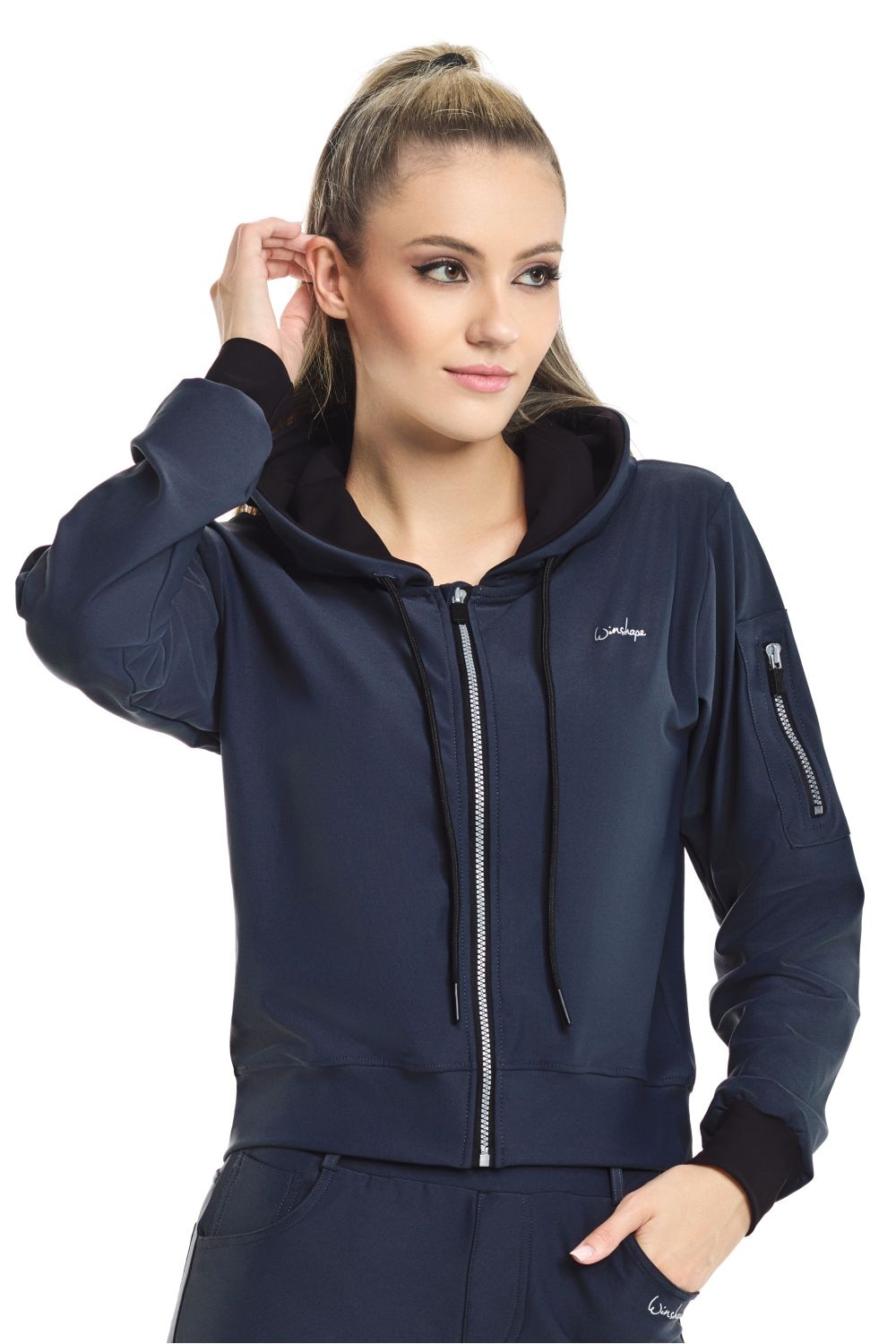 Winshape Trainingsjacke »Functional Comfort One Pocket Jacket«, J009C