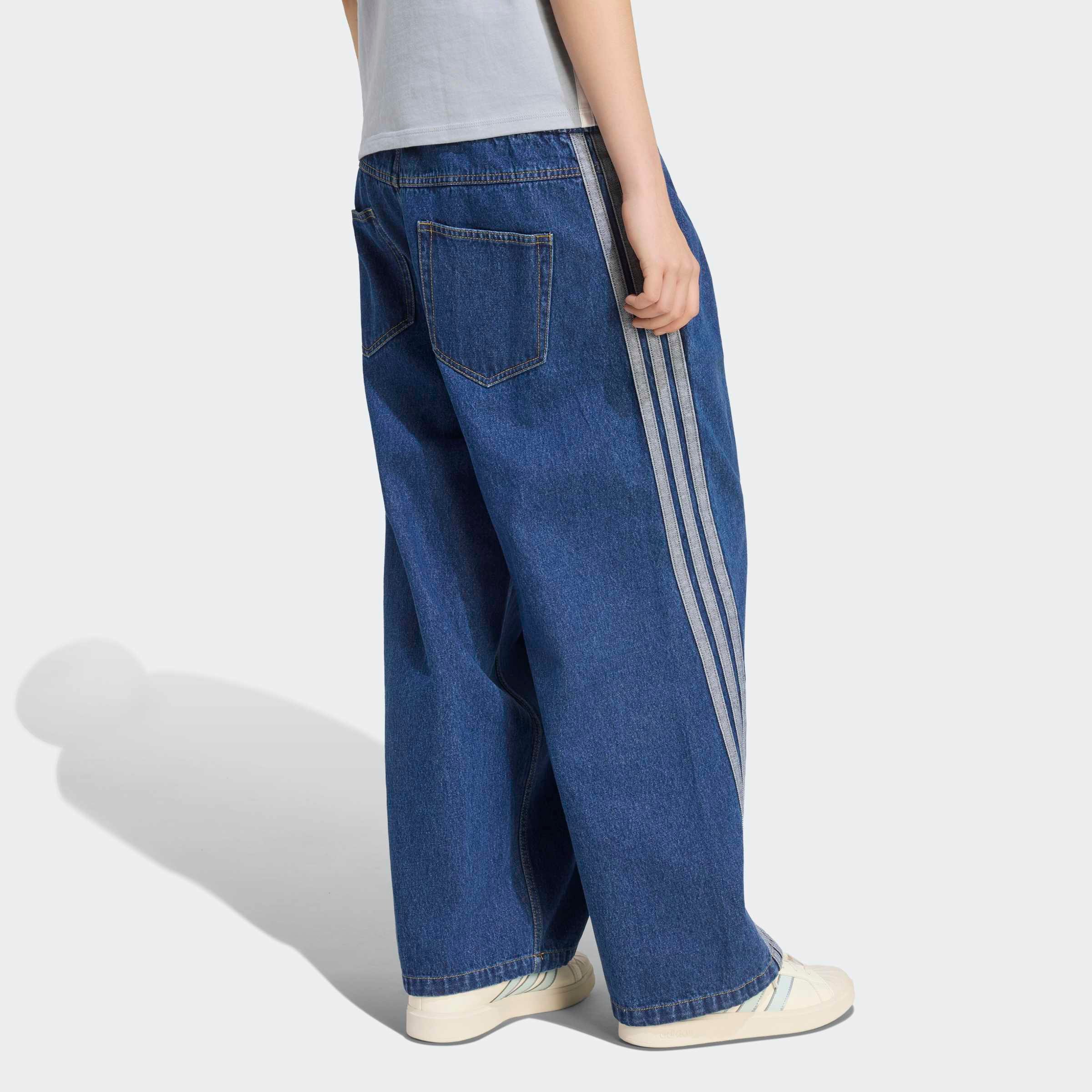 adidas Sportswear Sporthose »STADIUM, LOCKERE PASSFORM, VERWASCHENE OPTIK«  mit lockerer Passform, aus Baumwolle