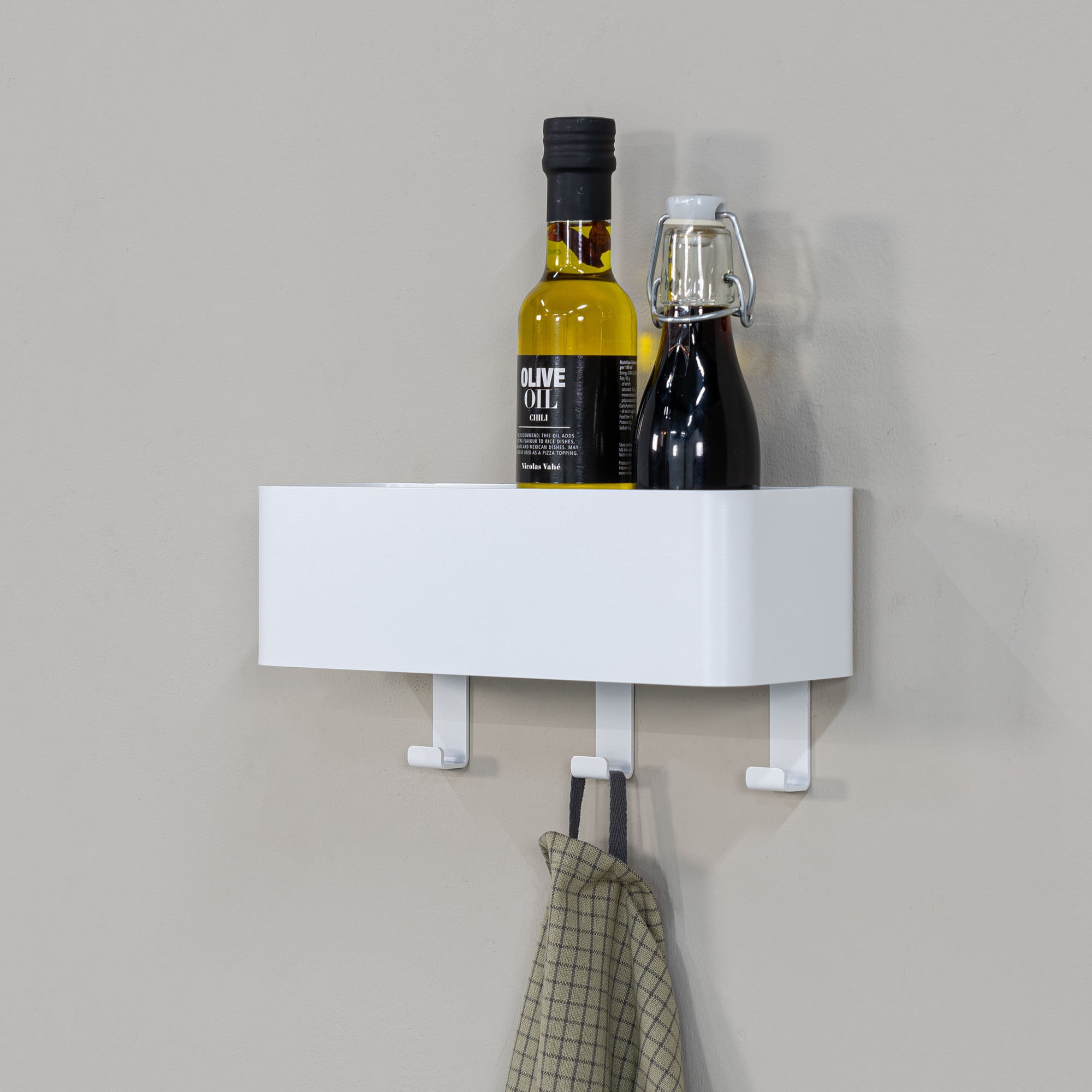 Spinder Design Garderobenhaken »Multi 3« 2-in-1 Wandregal + Garderobe