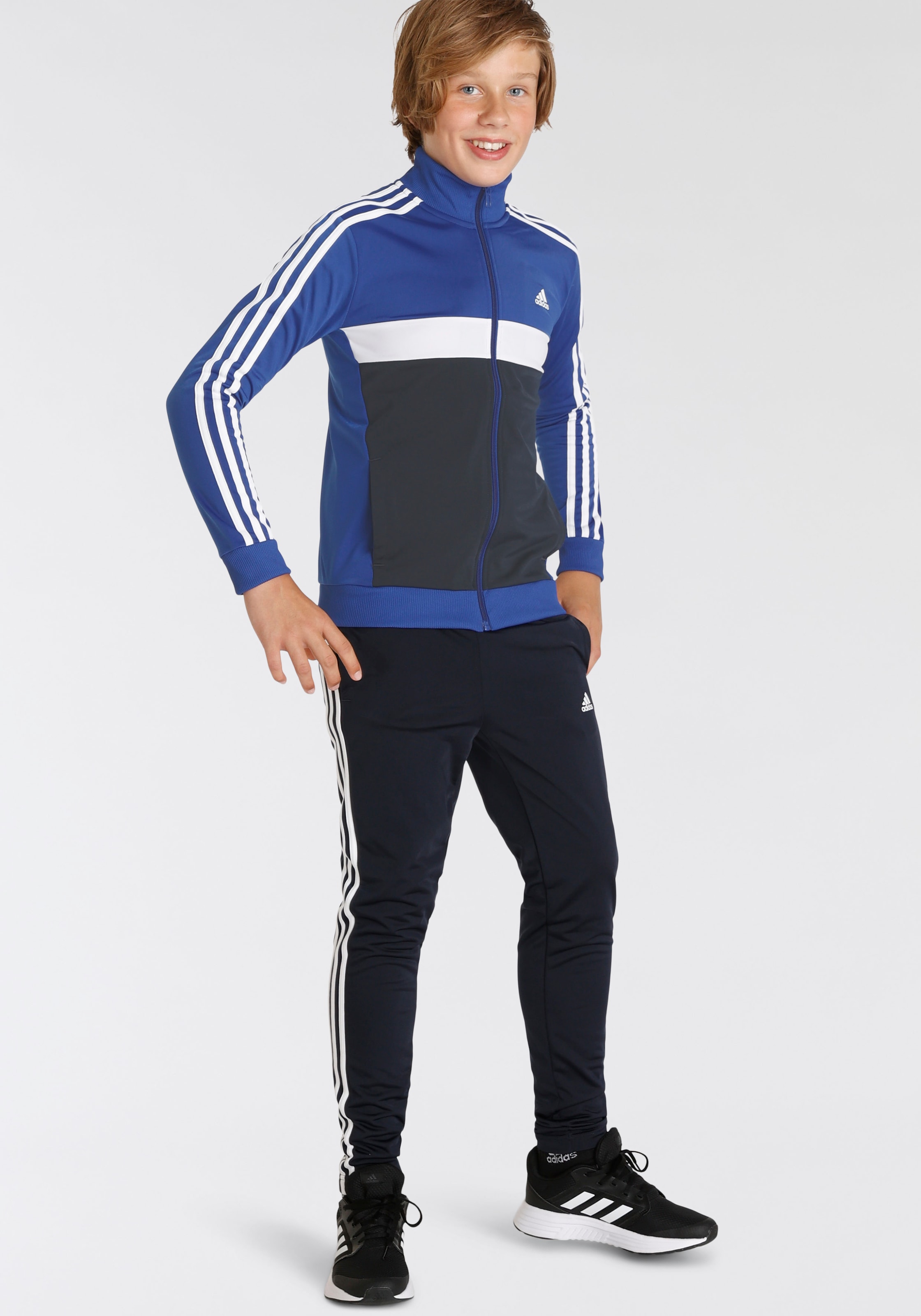 adidas Sportswear Trainingsanzug »ESSENTIALS 3-STREIFEN tlg.) bei (2 TIBERIO«