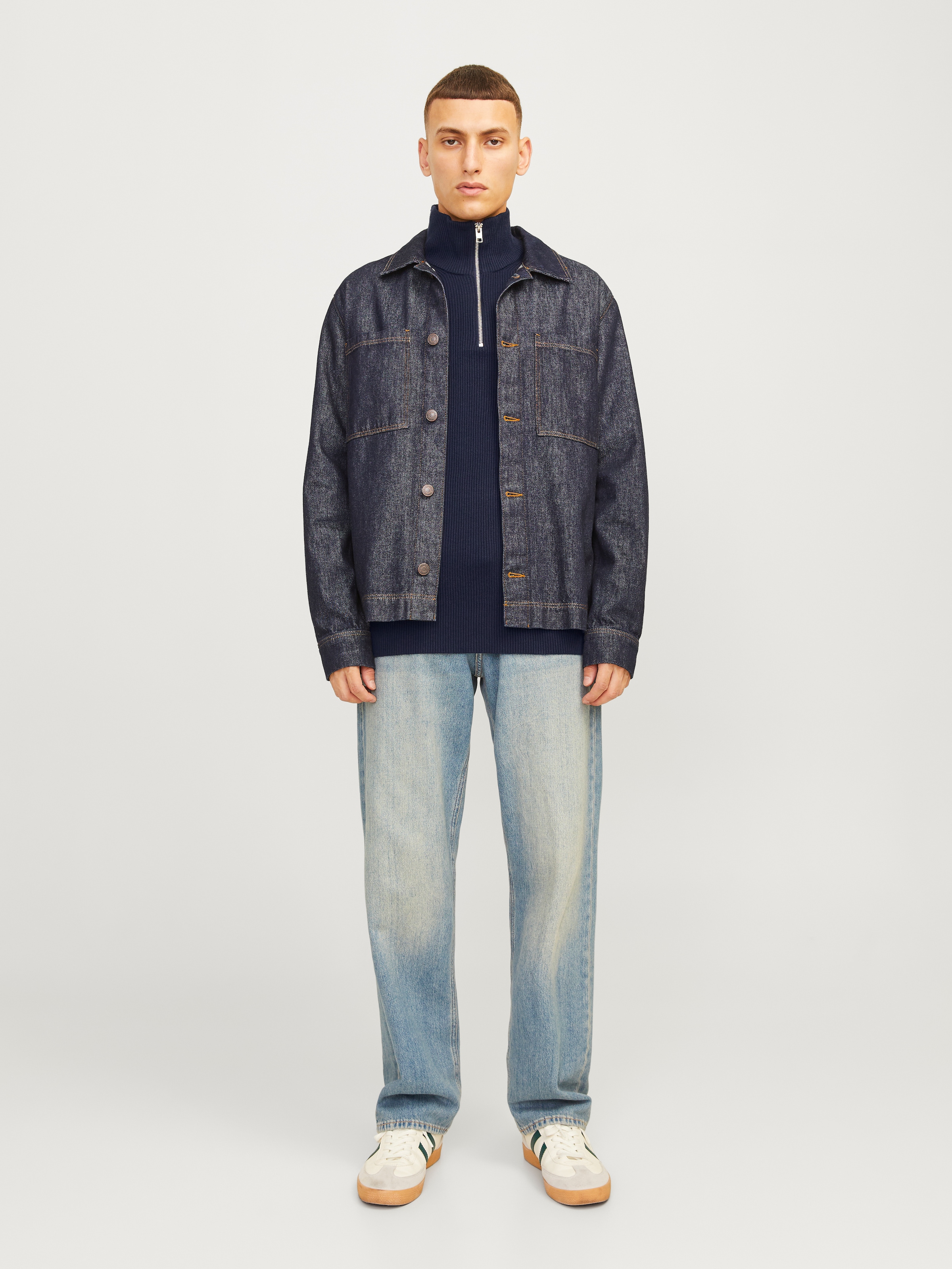 Jack & Jones Troyer »JJEPERFECT KNIT HALF ZIP SN«