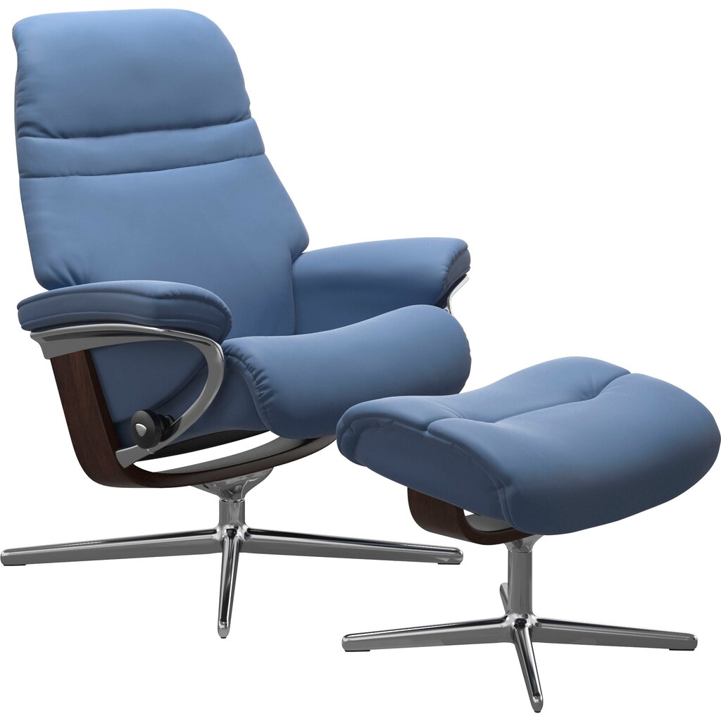 Stressless® Relaxsessel »Sunrise«, (Set, Relaxsessel mit Hocker)