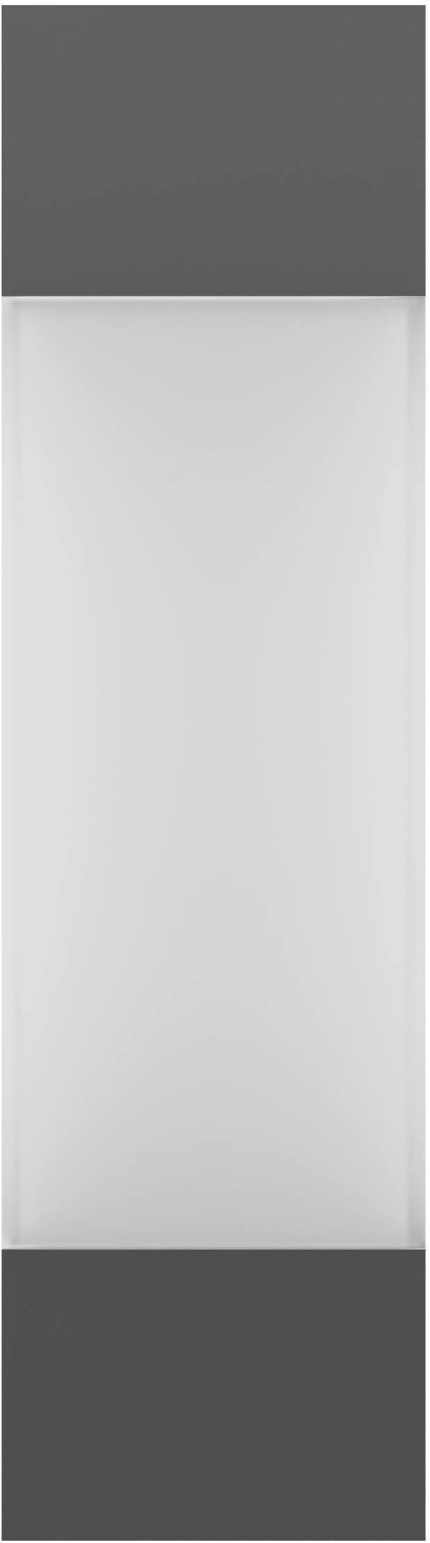 EGLO Wandleuchte »Gorzano Wandlampe, Außenleuchte aus Stahl und Kunststoff, IP44, Lampe« LED-Modul 1 Stk. Warmweiß Wand-/Deckenleuchte - L8 x H29 x AL10,5 cm - anthrazit - 1X4,8W inkl.