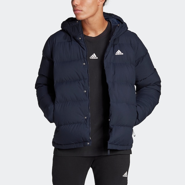 adidas Sportswear Outdoorjacke »HELIONIC HOODED DAUNENJACKE«, mit Kapuze  bei ♕