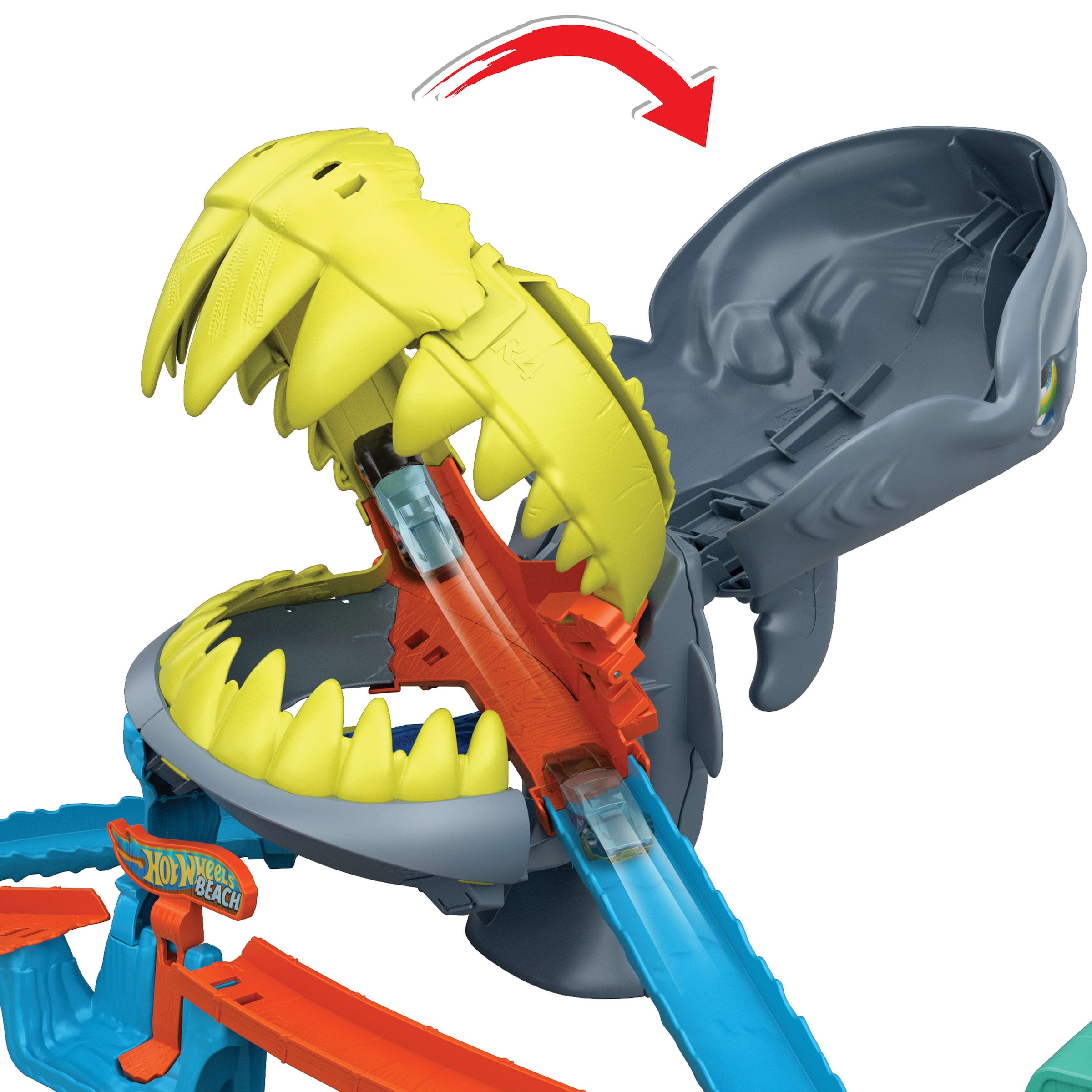 Hot Wheels Autorennbahn »Hot Wheels City Shark Beach«