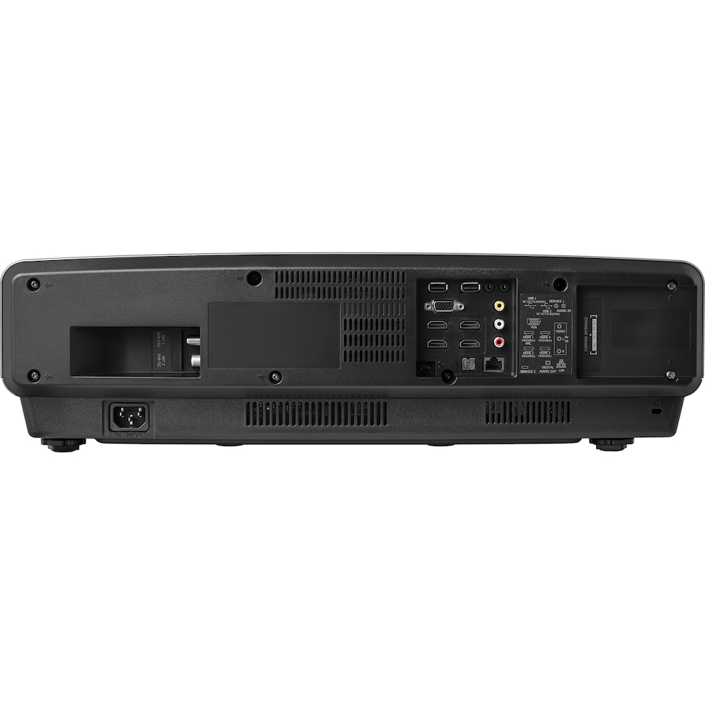 Hisense DLP-Beamer »100L5F-D12«, (100 Zoll) Laser Fernseher (254 cm/100 Zoll, 4K Ultra HD, Smart-TV, Triple Tuner, inkl. Soft Panel)