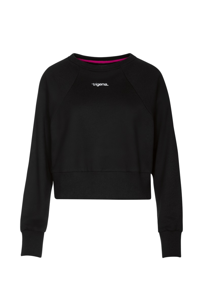 Trigema Sweatshirt »TRIGEMA Cropped Sweatshirt in leichter Qualität«