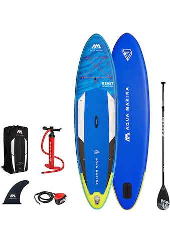Inflatable SUP-Board »Beast Stand-Up«, (Set, 6 tlg., mit Paddel, Pumpe und...