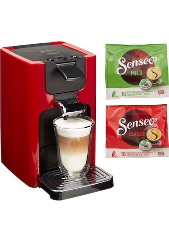 Senseo Kaffeepadmaschine »SENSEO® Quadrante HD7865/80«, inkl. Gratis-Zugaben im Wert... kaufen