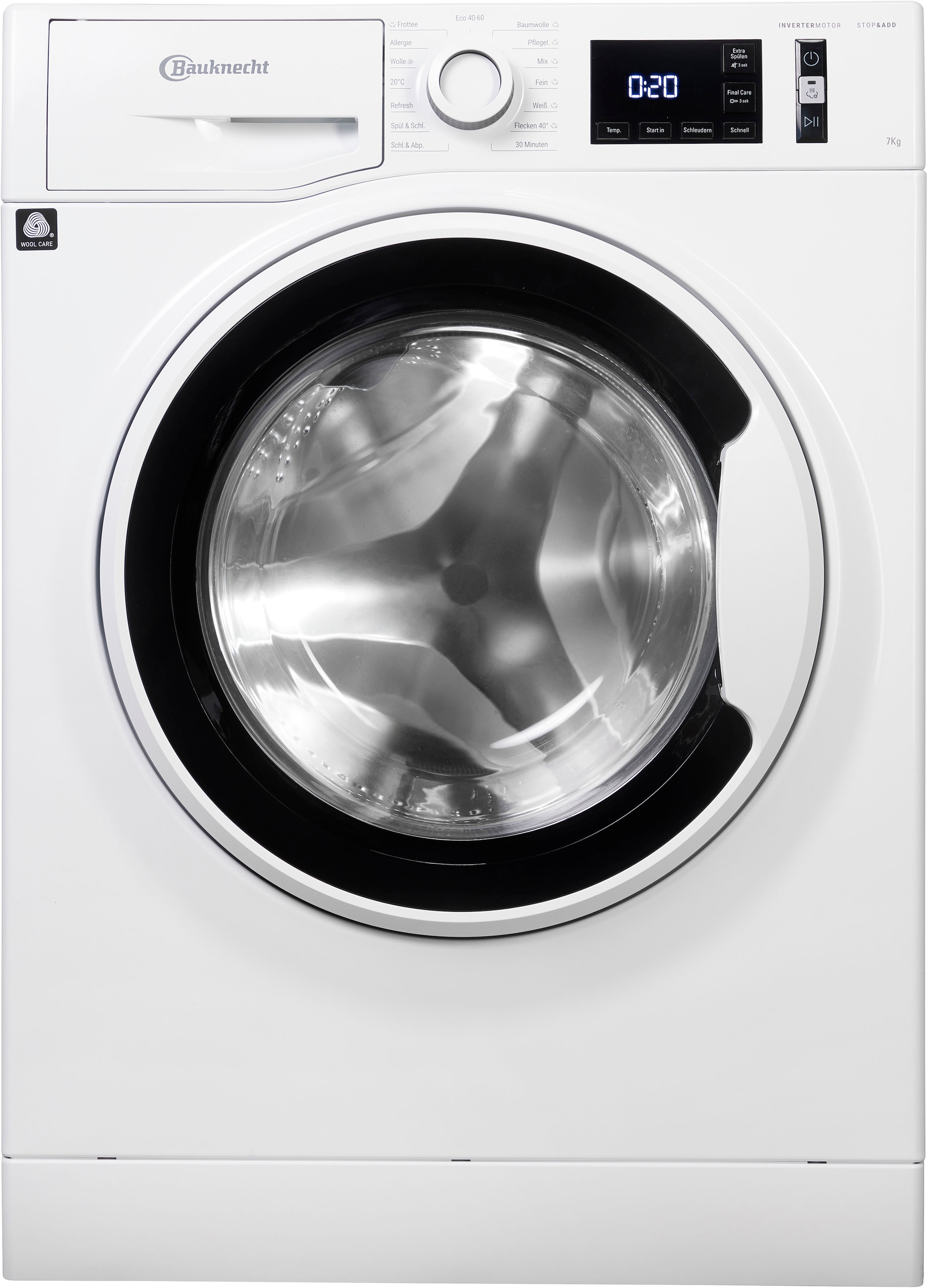 BAUKNECHT Waschmaschine »W Active 711 A«, 7 kg, 1400 U/min