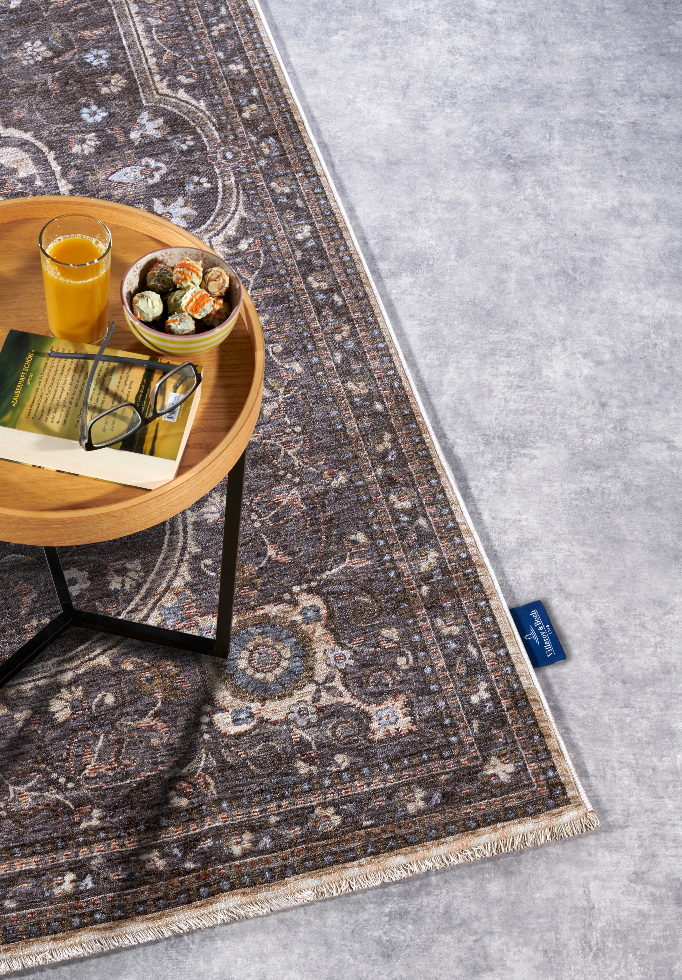Villeroy & Boch Teppich »Renata«, rechteckig, 7 mm Höhe, Läufer, Orientalisch, Fransen, Wohnzimmer, Schlafzimmer, Vintage