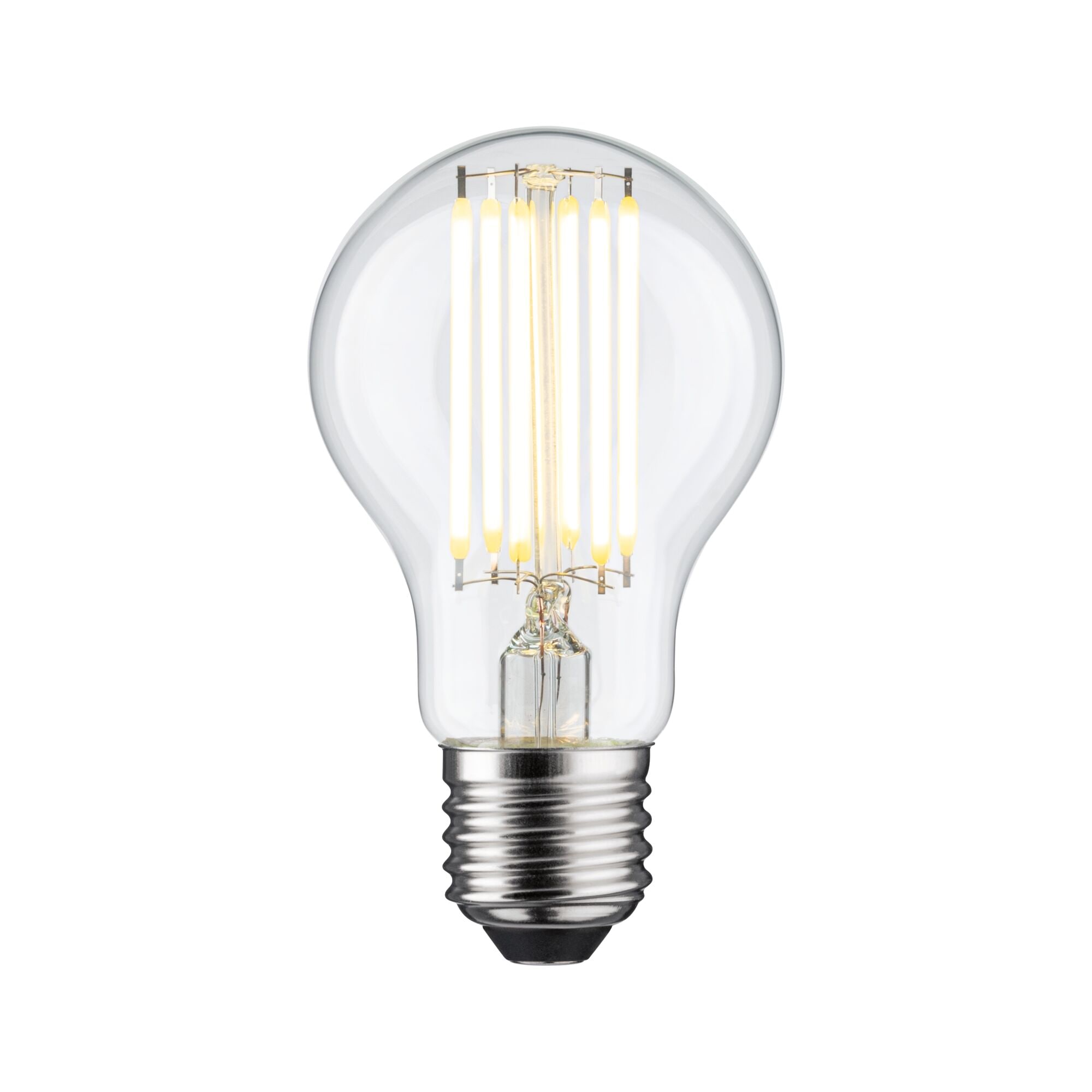 Paulmann LED-Leuchtmittel »Eco-Line Filament 230V LED Birne E27 1er-Set  1521lm 7,2W 3000K  Klar« E27 1 Stk. Warmweiß