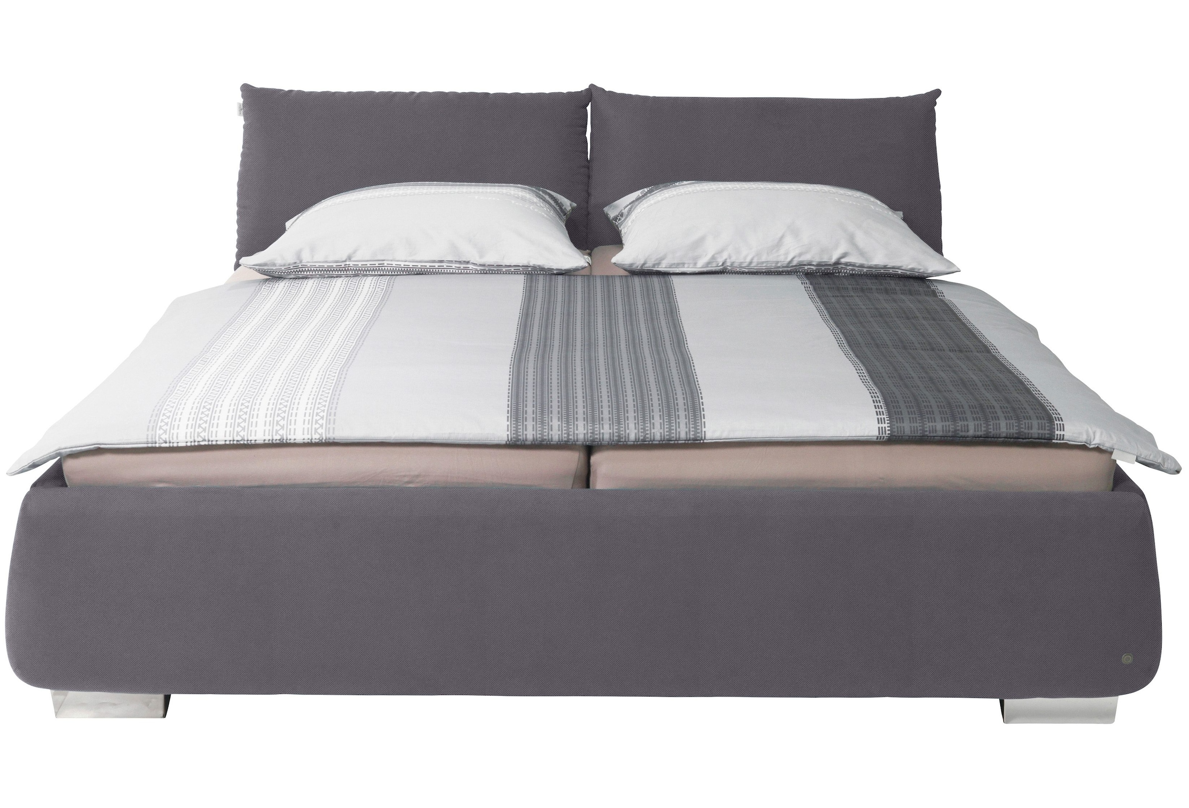 TOM TAILOR Polsterbett »SOFT PILLOW«, Webstoff, ohne Print