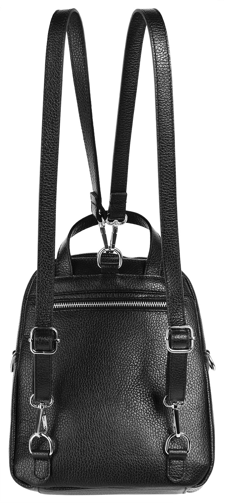 Cluty Cityrucksack, echt Leder, Made in Italy