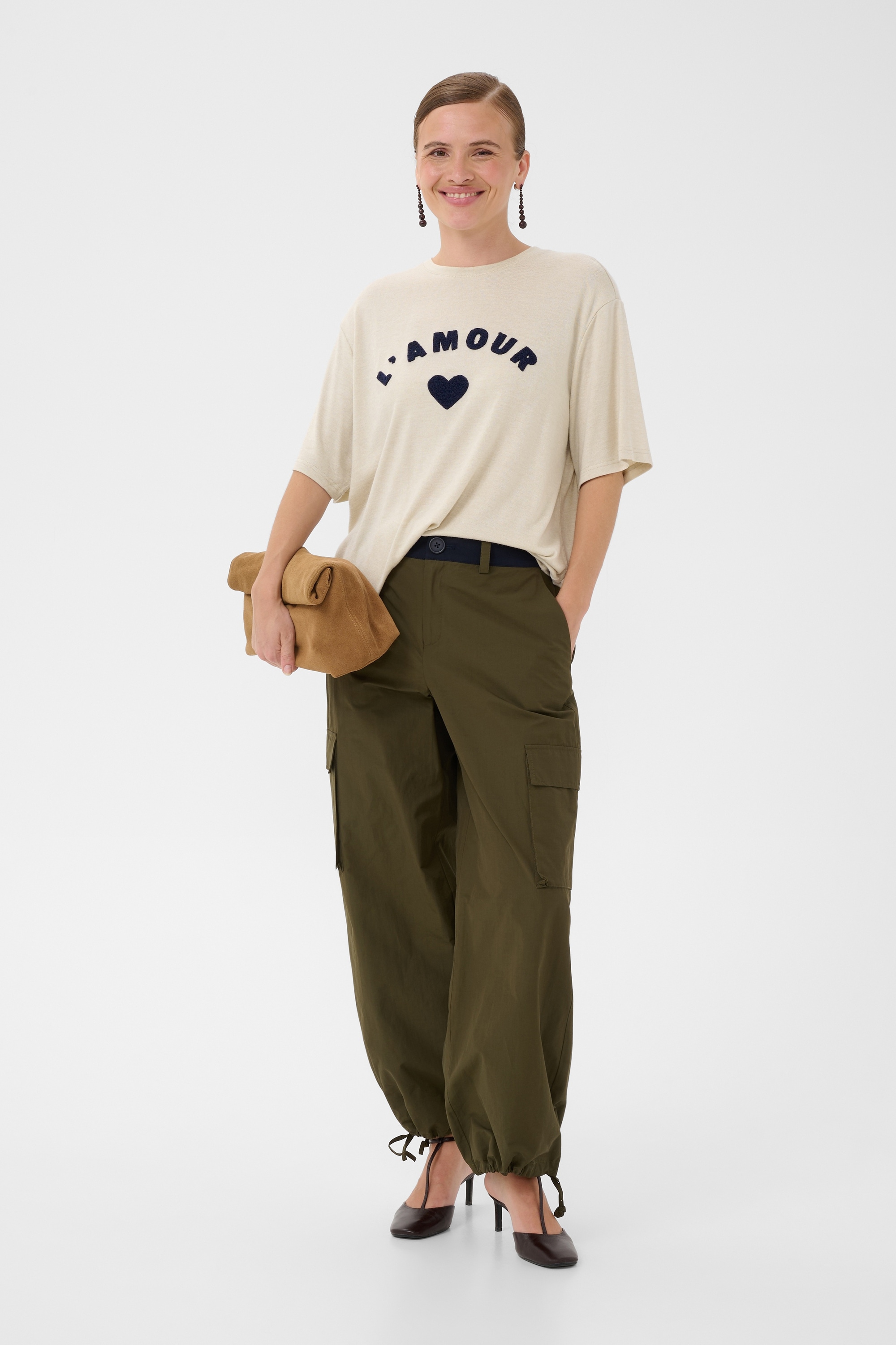 Culture Longtop »Damen T-Shirt kurzarm CUamour«