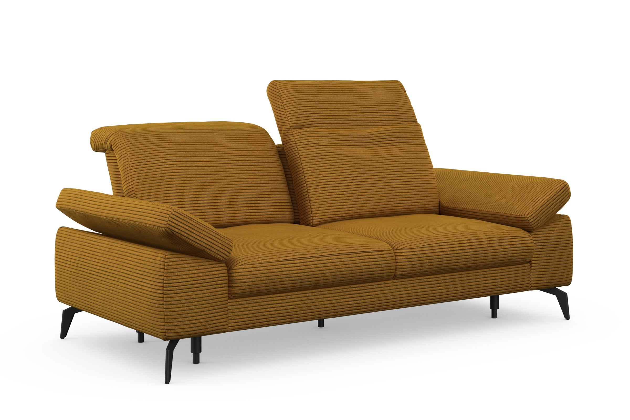 sit&more 2,5-Sitzer »Cabana«, Breite 211 cm, mit oder ohne Sitztiefen-, und Kopfteilfunktion