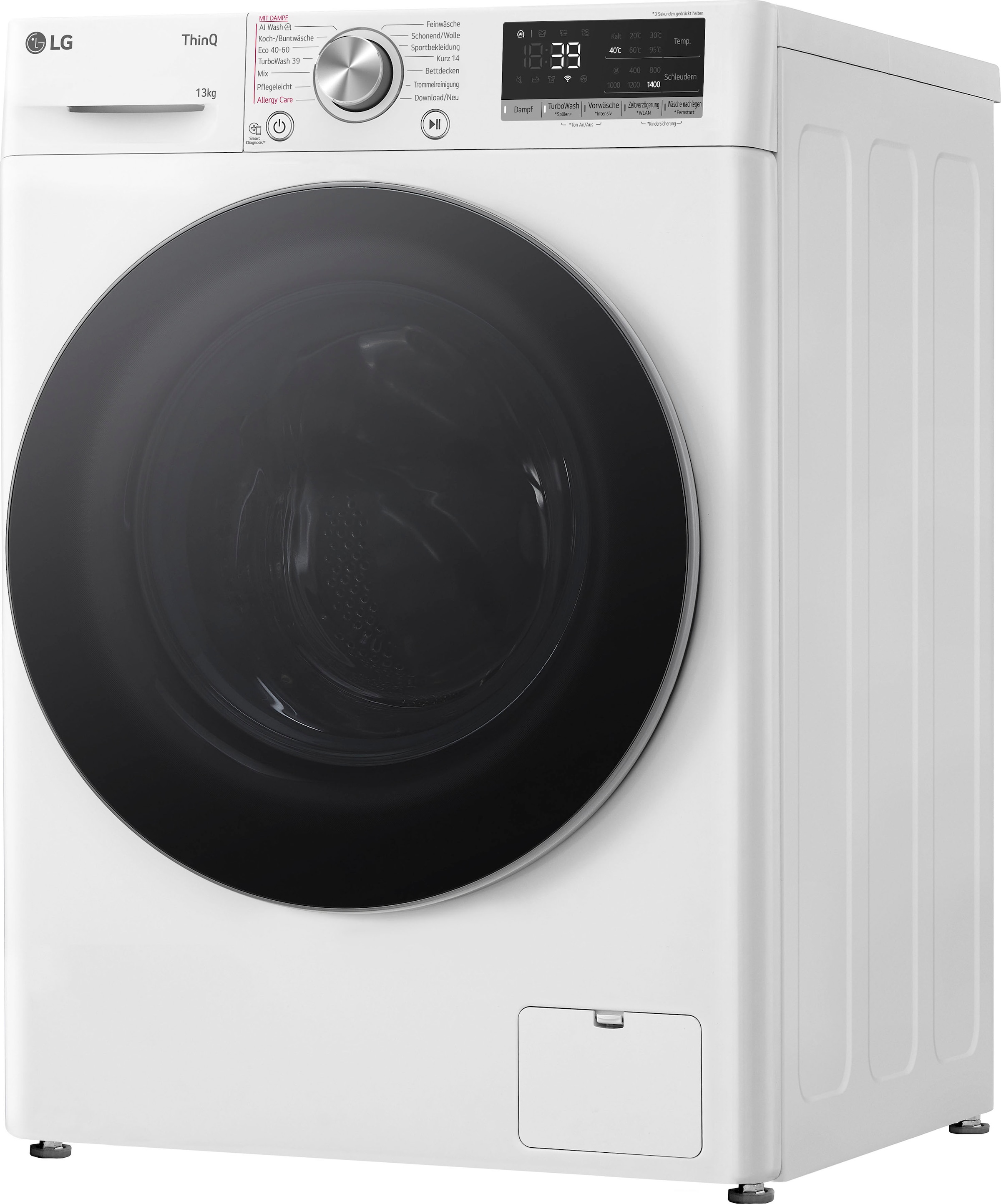 LG Waschmaschine »F4WR7031«, Serie 1400 13 kg, XXL Jahren F4WR7031, 3 7, Garantie U/min mit