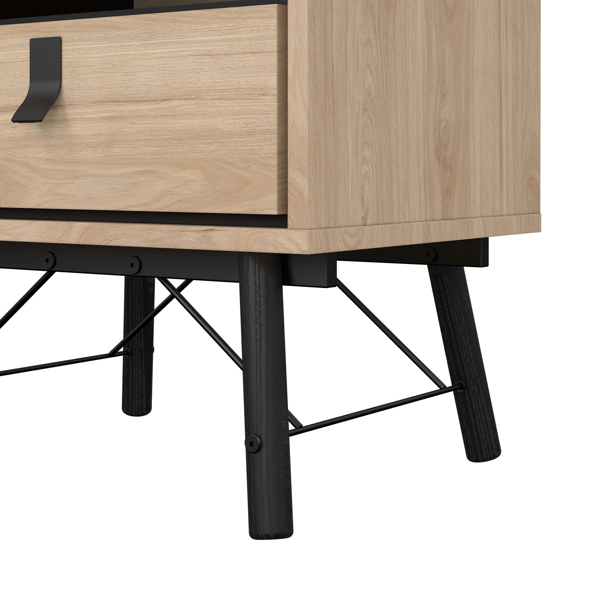 andas Nachttisch »RY« Breite/Höhe 53/60 cm, 1 offenes Fach, 1 Schublade