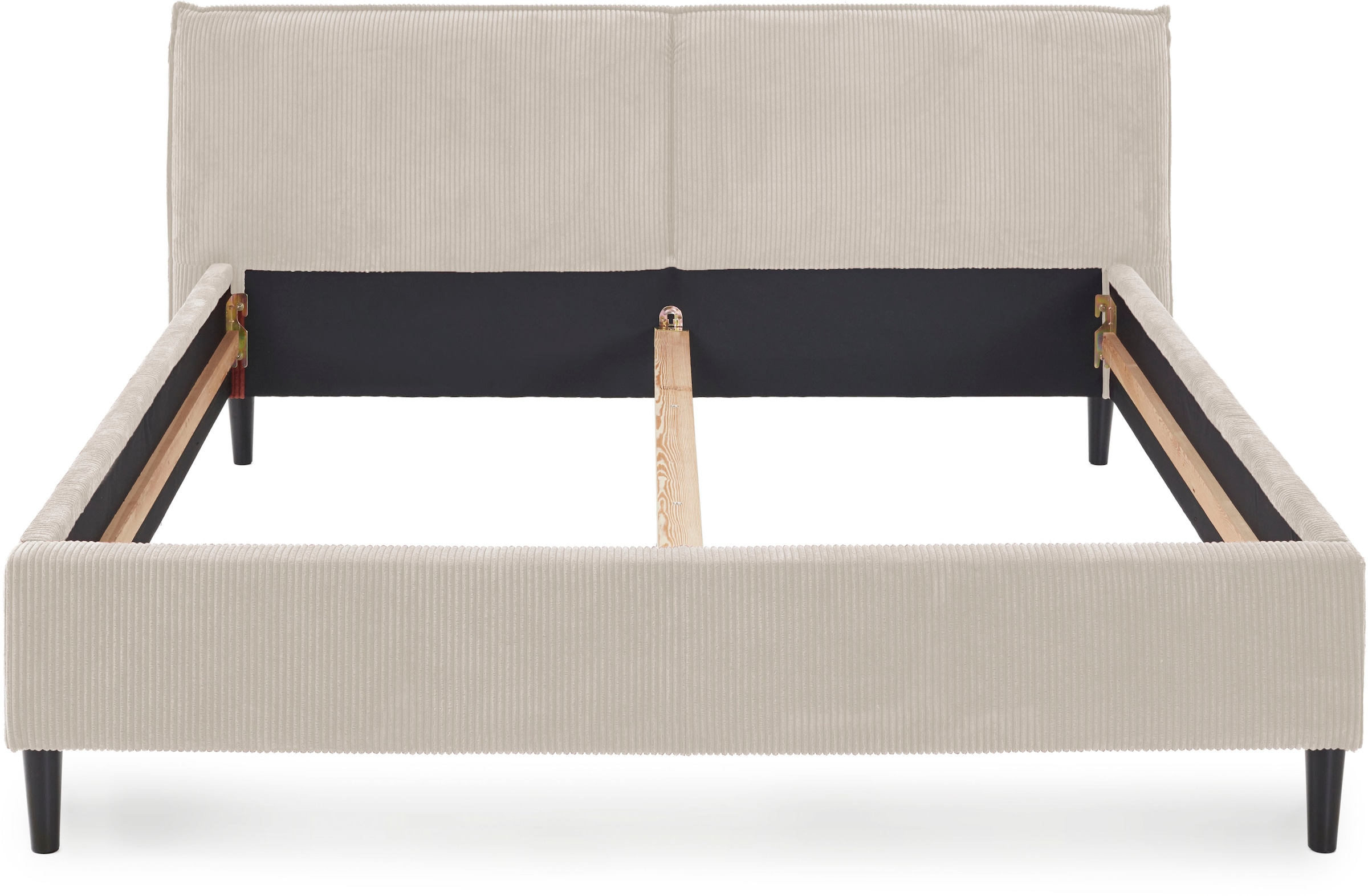 INOSIGN Polsterbett »Brookfield«, mit Cordbezug und hoher Belastbarkeit
