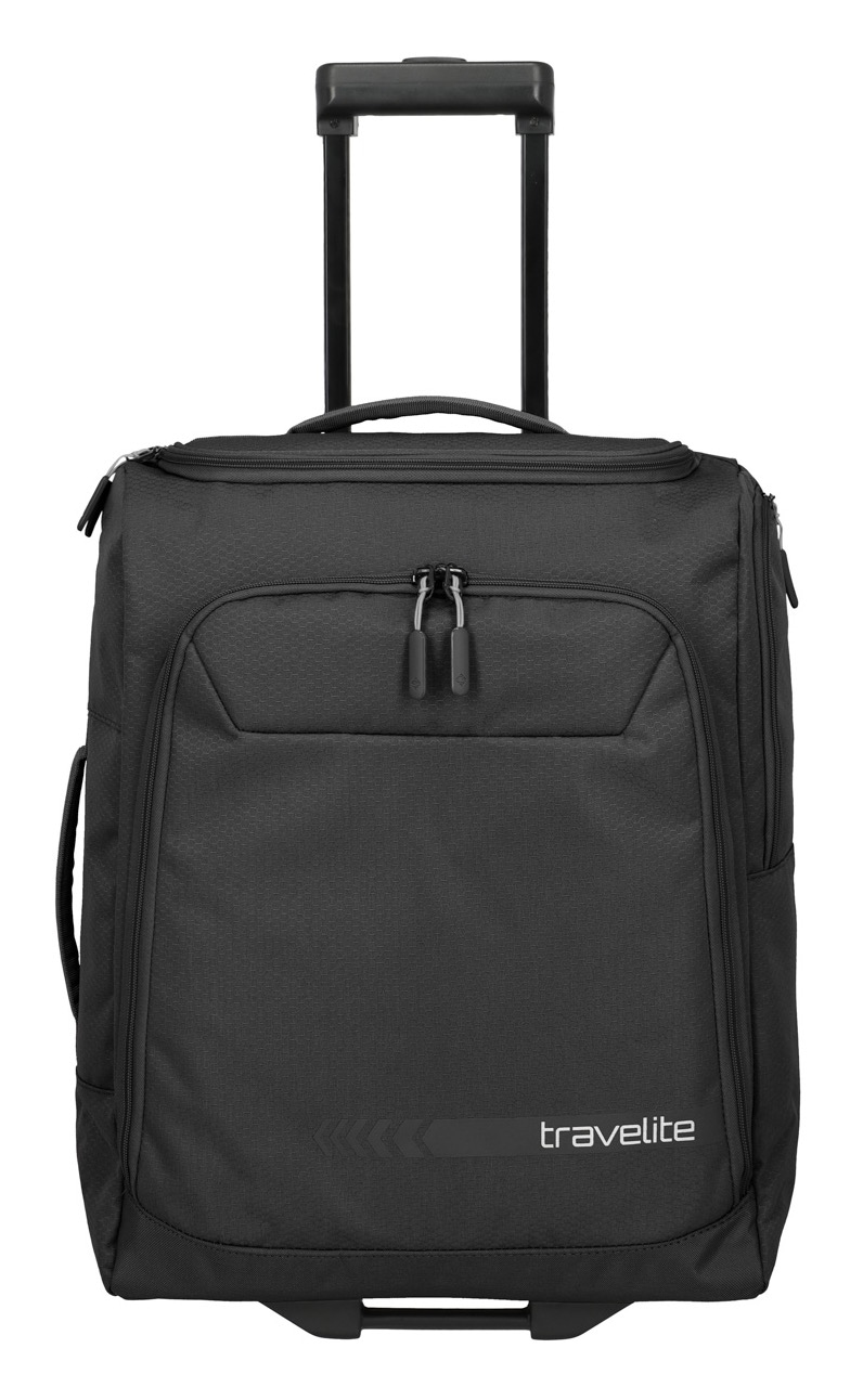 travelite Weichgepäck-Trolley »KICK OFF Reisetasche mit Rollen« 44 l 2 Rollen große Reise- und Freizeittasche – ideal als Reisegepäck