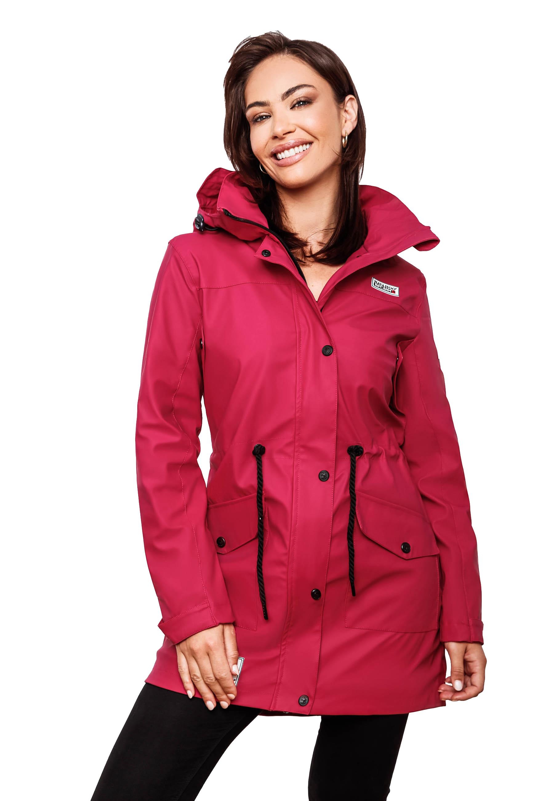 Navahoo Funktionsmantel »Regenjacke Deike«